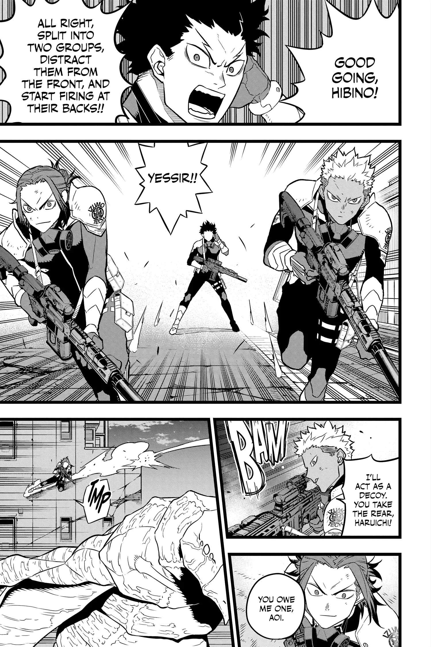 Kaiju No 8 Manga, chapter Vol 3, page 151