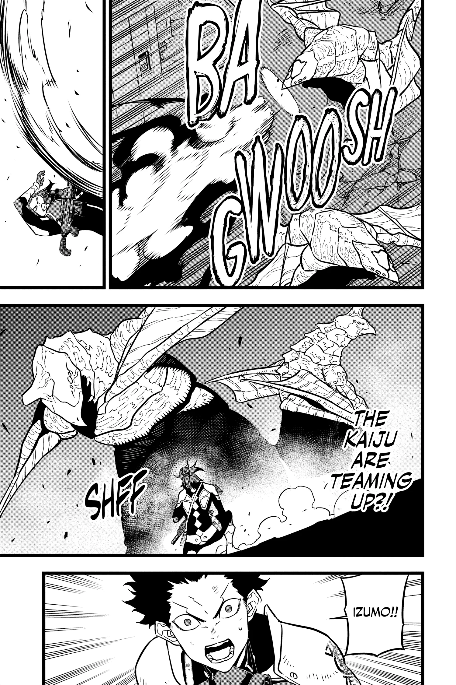 Kaiju No 8 Manga, chapter Vol 3, page 153