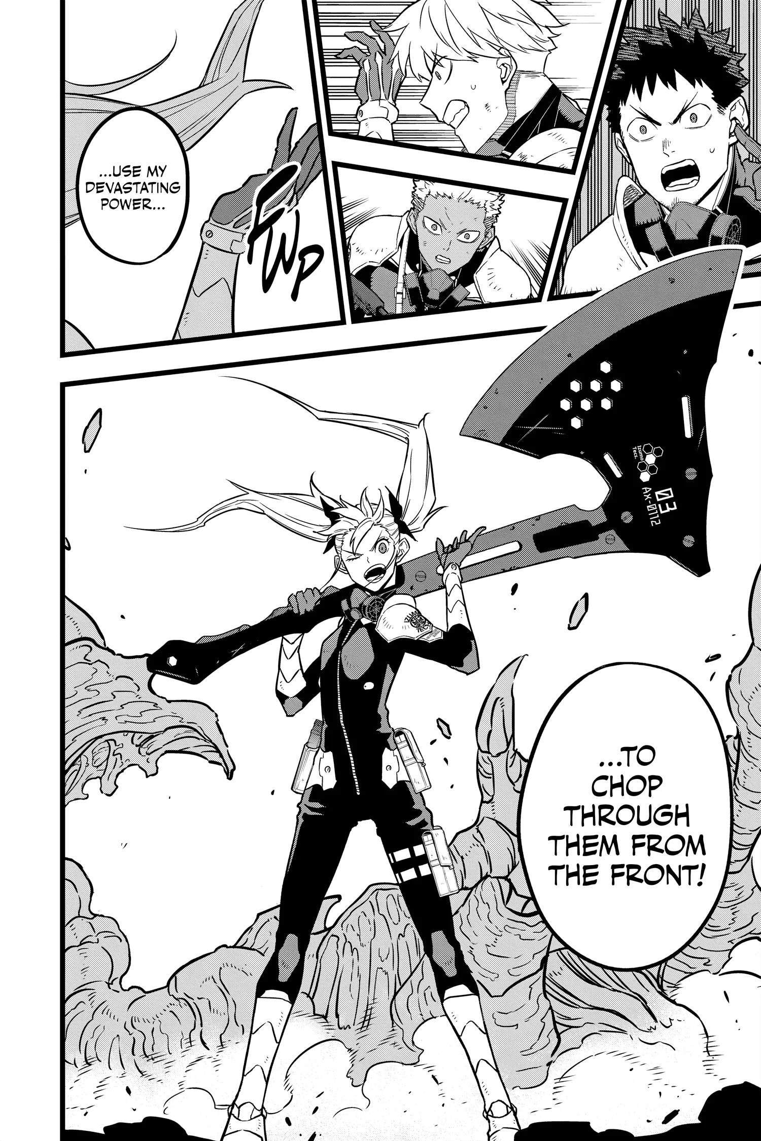 Kaiju No 8 Manga, chapter Vol 3, page 157