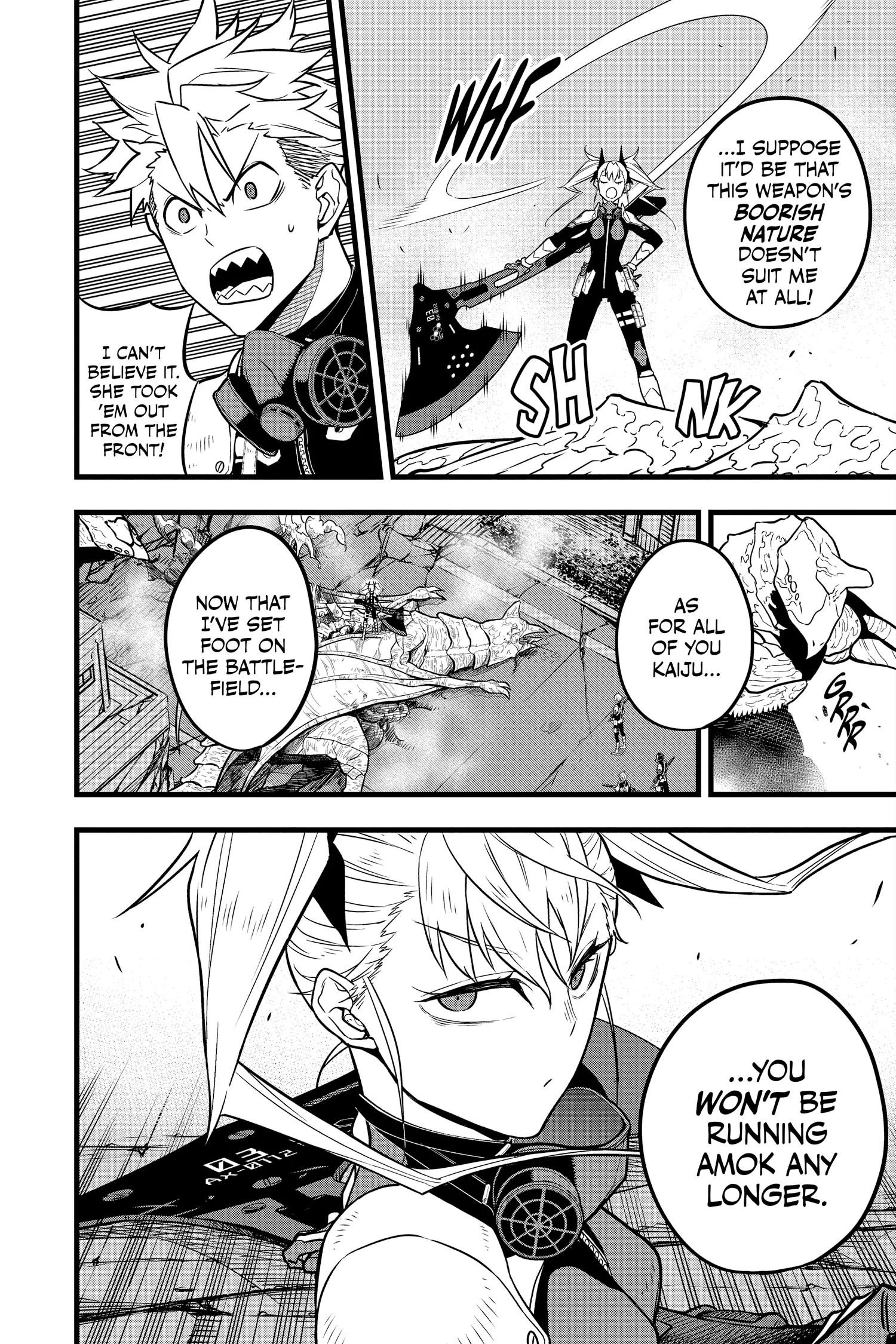 Kaiju No 8 Manga, chapter Vol 3, page 161
