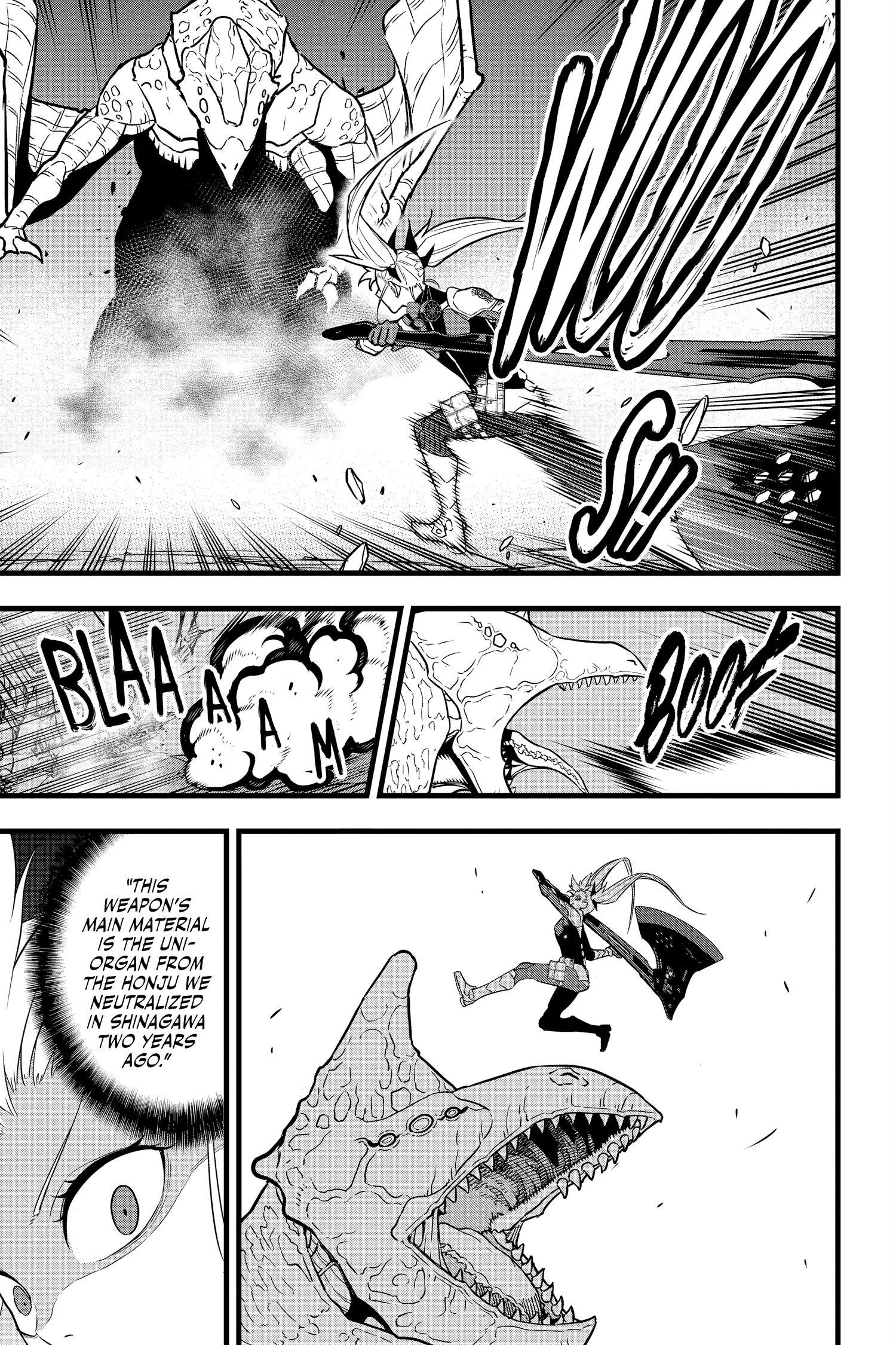 Kaiju No 8 Manga, chapter Vol 3, page 162