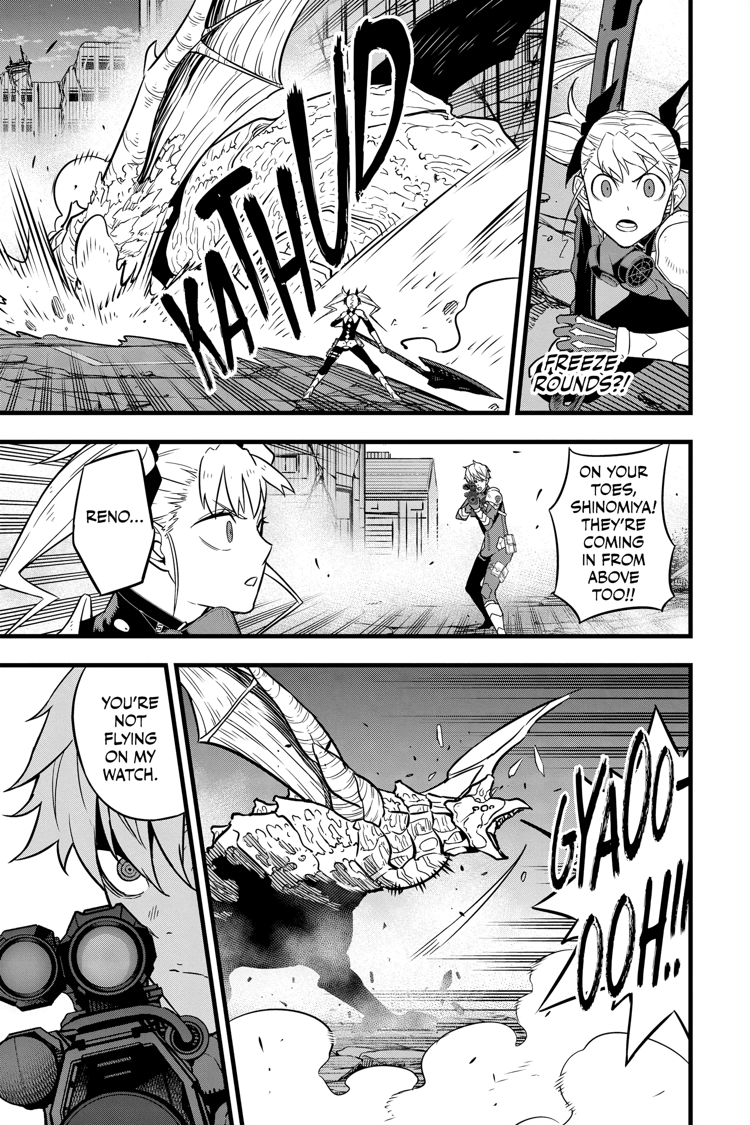 Kaiju No 8 Manga, chapter Vol 3, page 166