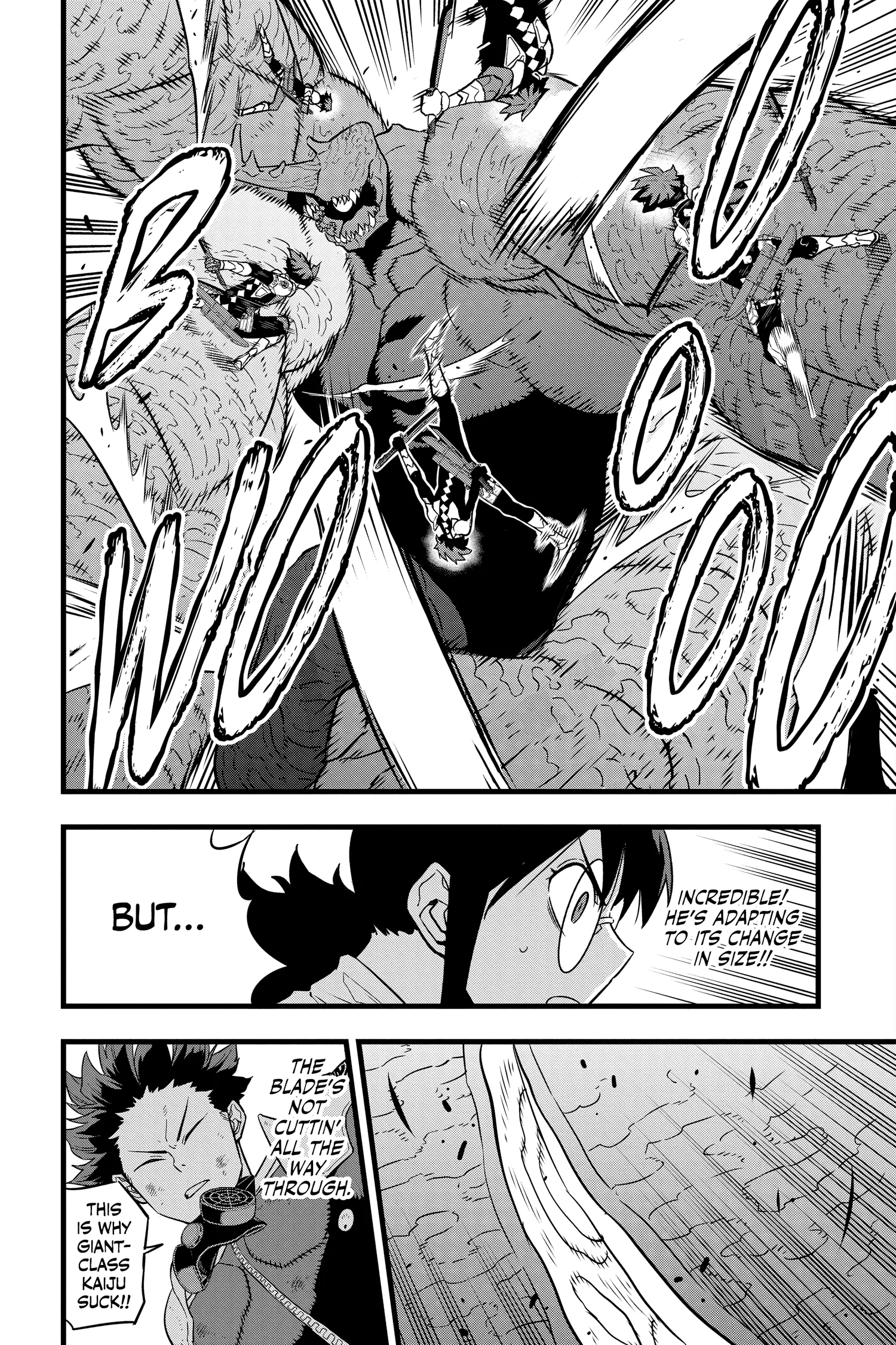 Kaiju No 8 Manga, chapter Vol 4, page 34