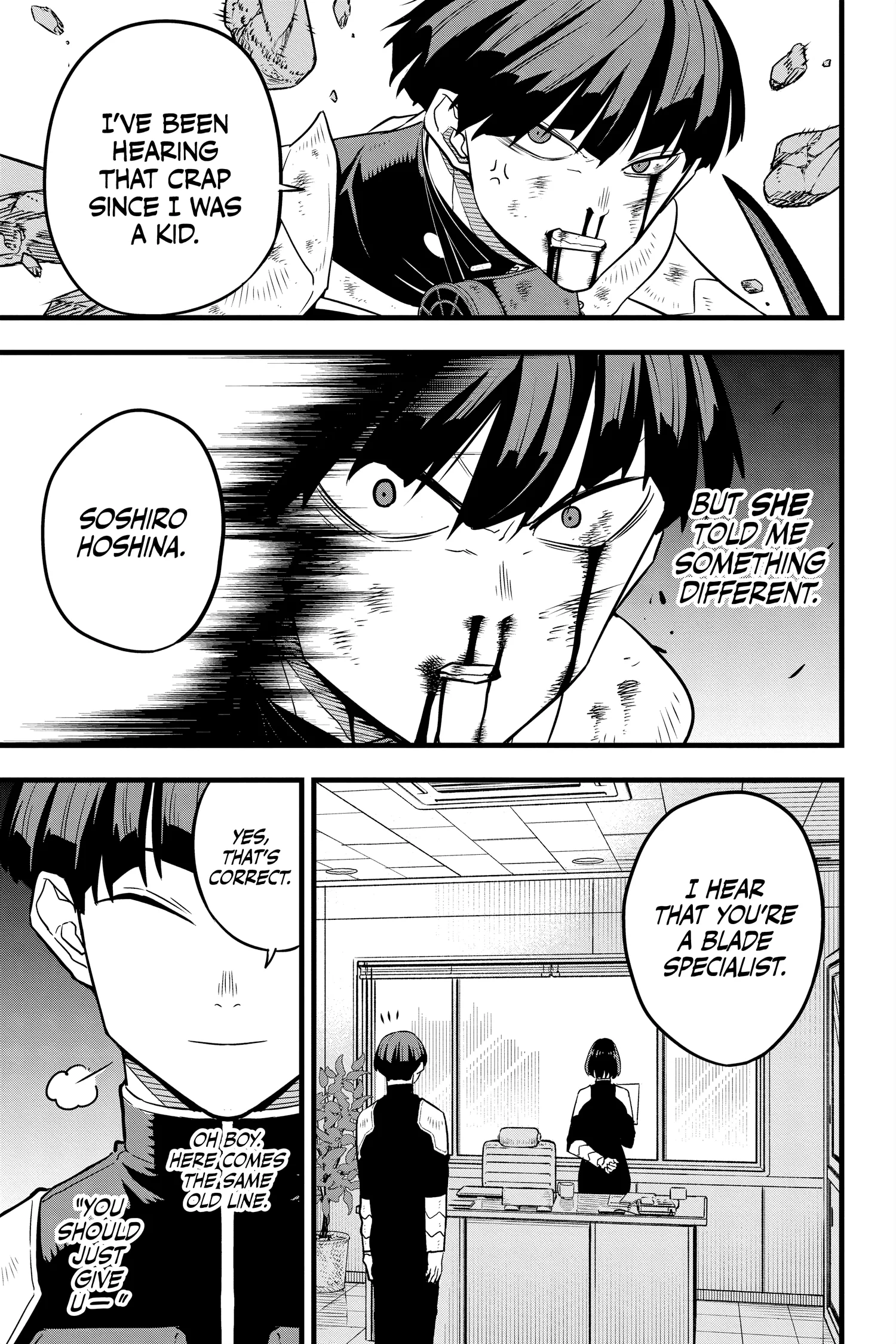 Kaiju No 8 Manga, chapter Vol 4, page 50