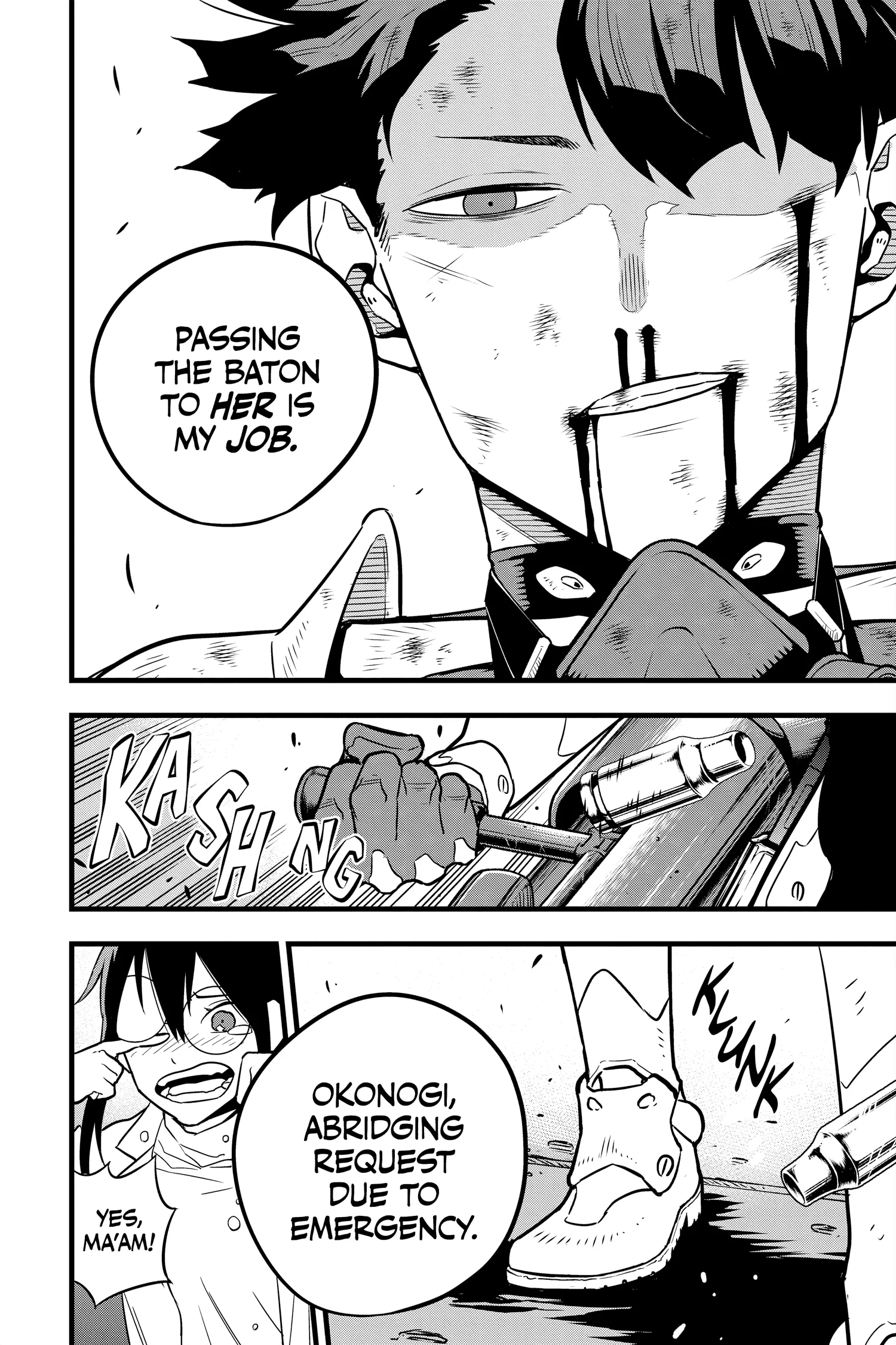 Kaiju No 8 Manga, chapter Vol 4, page 61