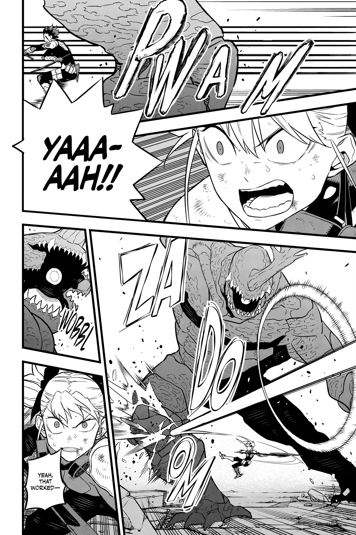 Kaiju No 8 Manga, chapter Vol 4, page 73
