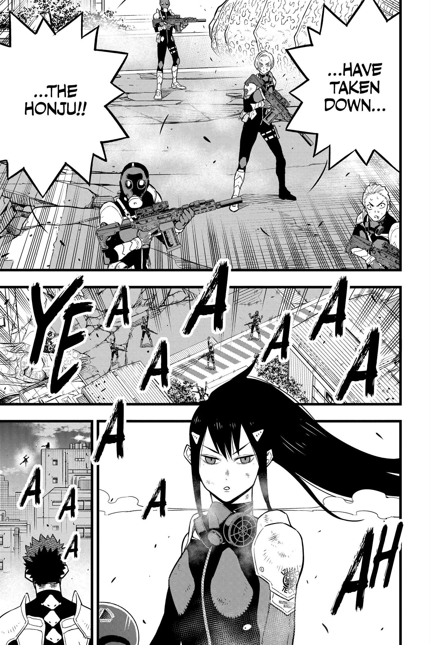 Kaiju No 8 Manga, chapter Vol 4, page 83