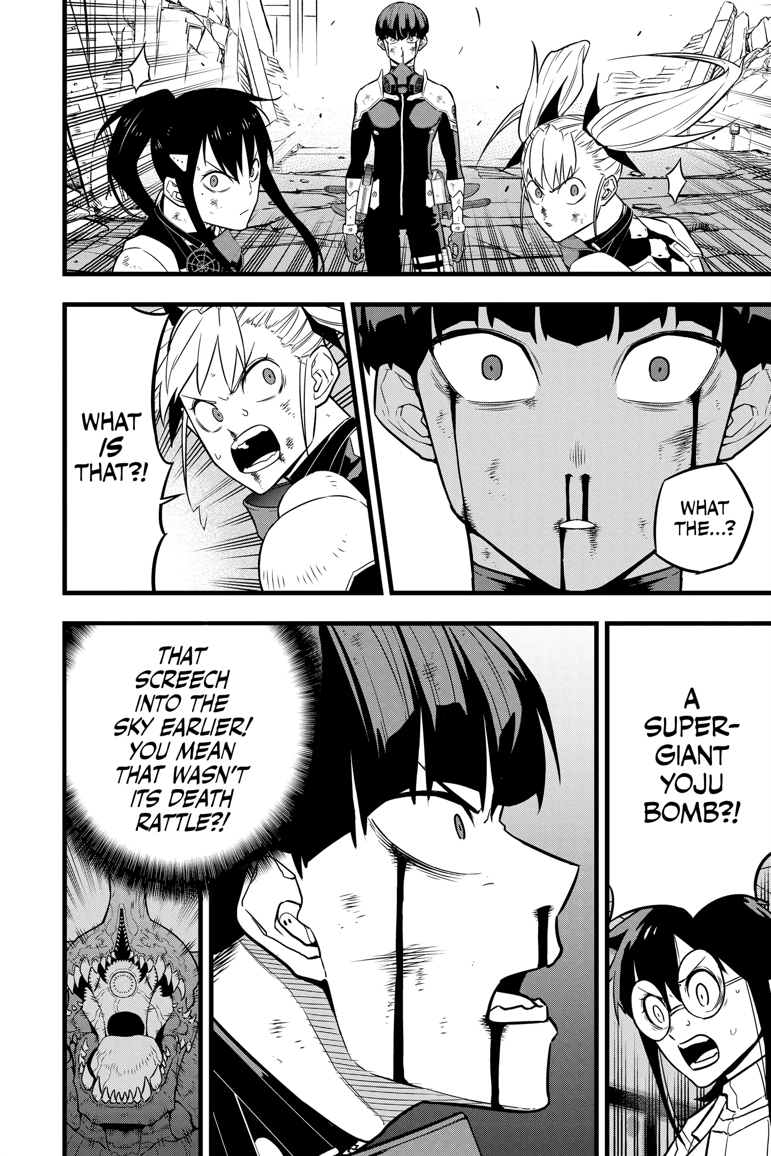 Kaiju No 8 Manga, chapter Vol 4, page 89