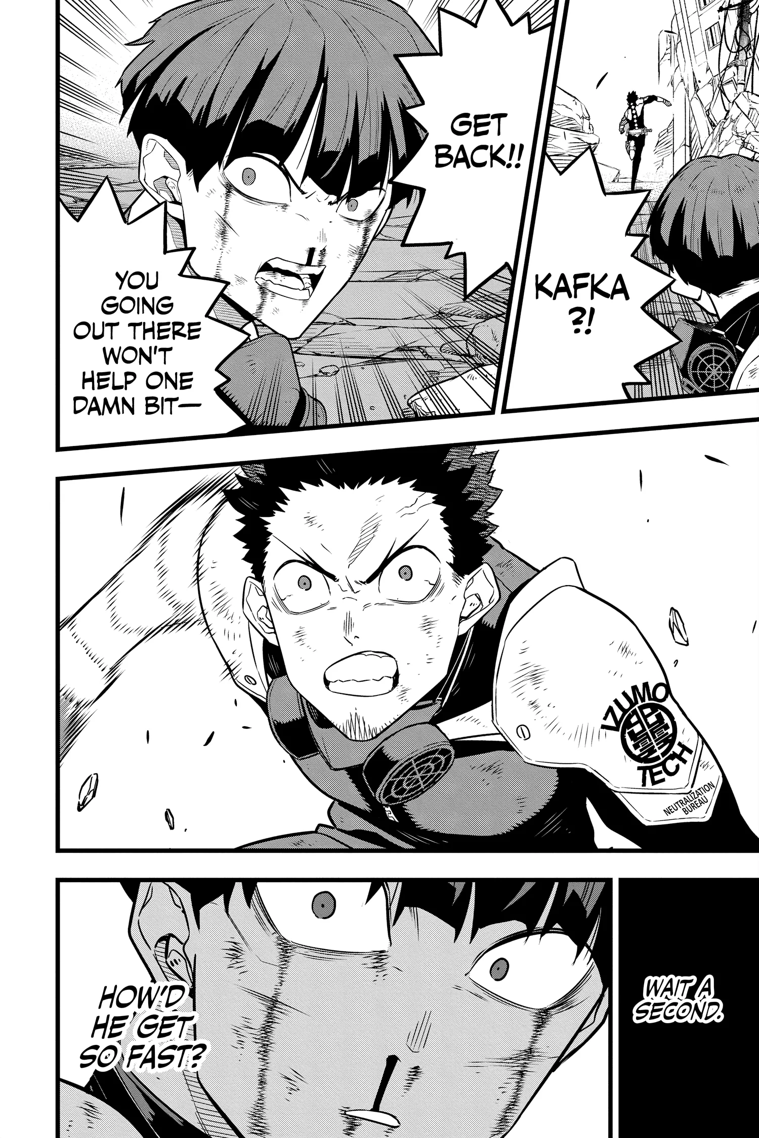 Kaiju No 8 Manga, chapter Vol 4, page 92