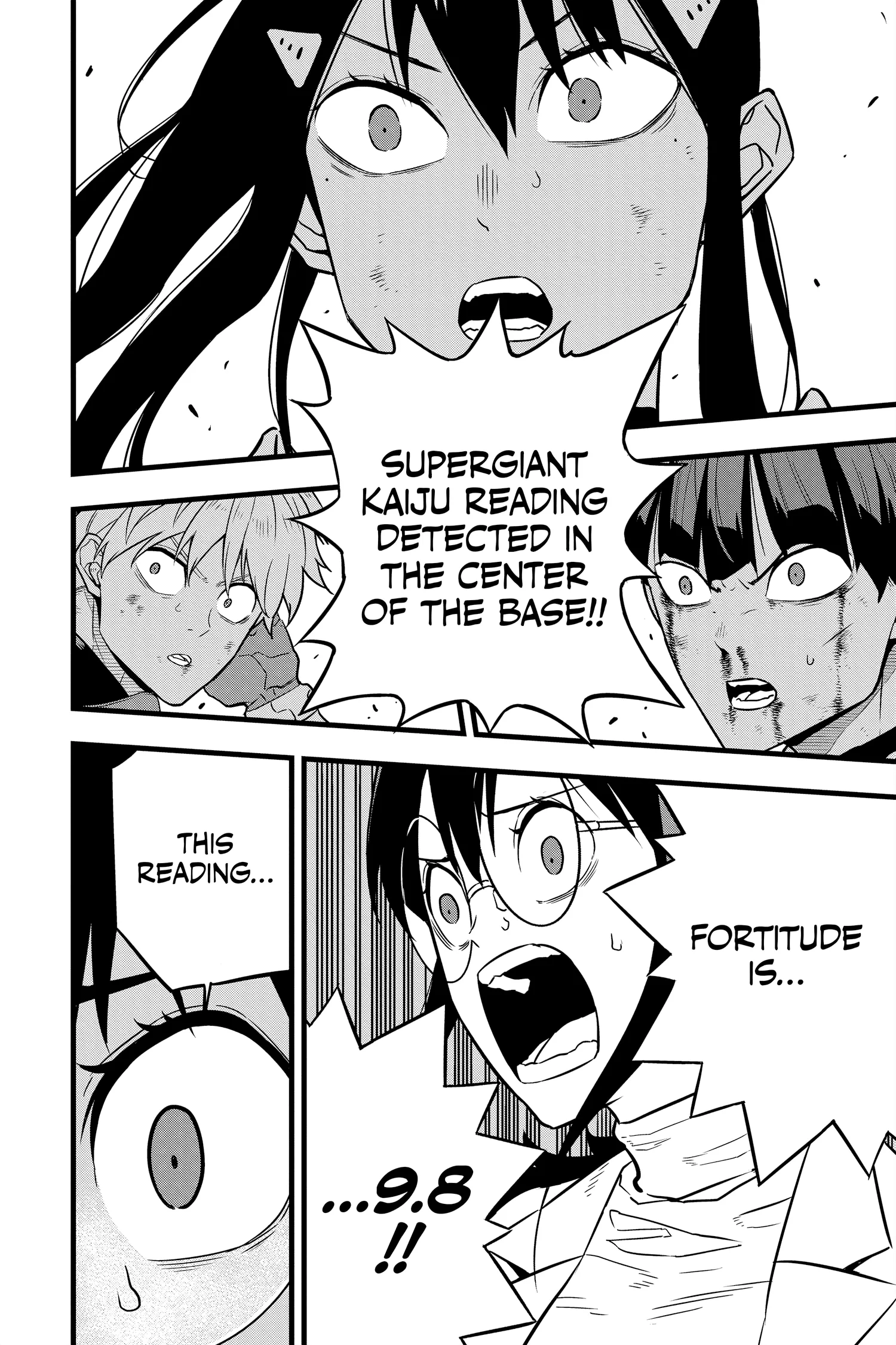Kaiju No 8 Manga, chapter Vol 4, page 95