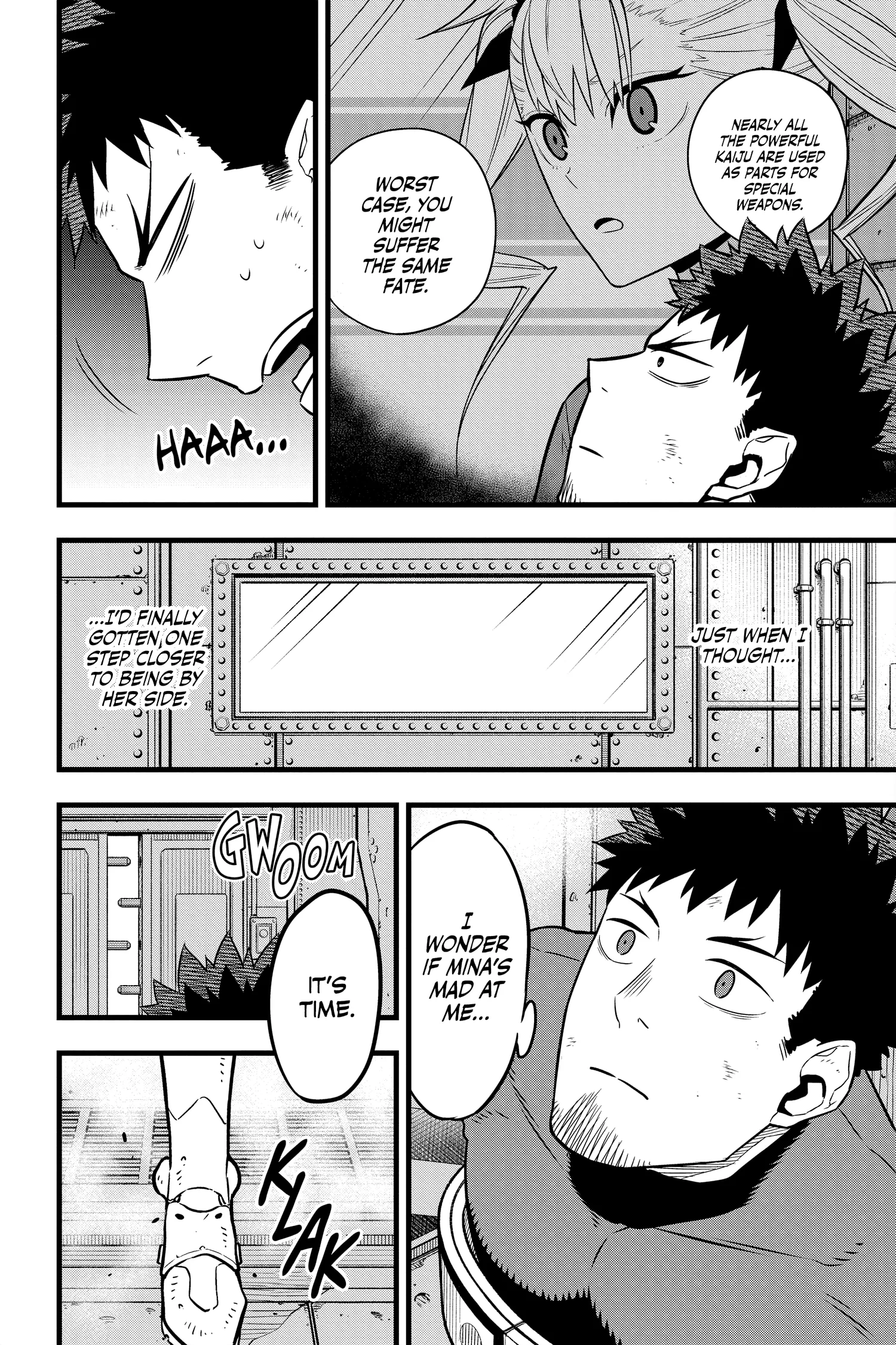 Kaiju No 8 Manga, chapter Vol 4, page 123