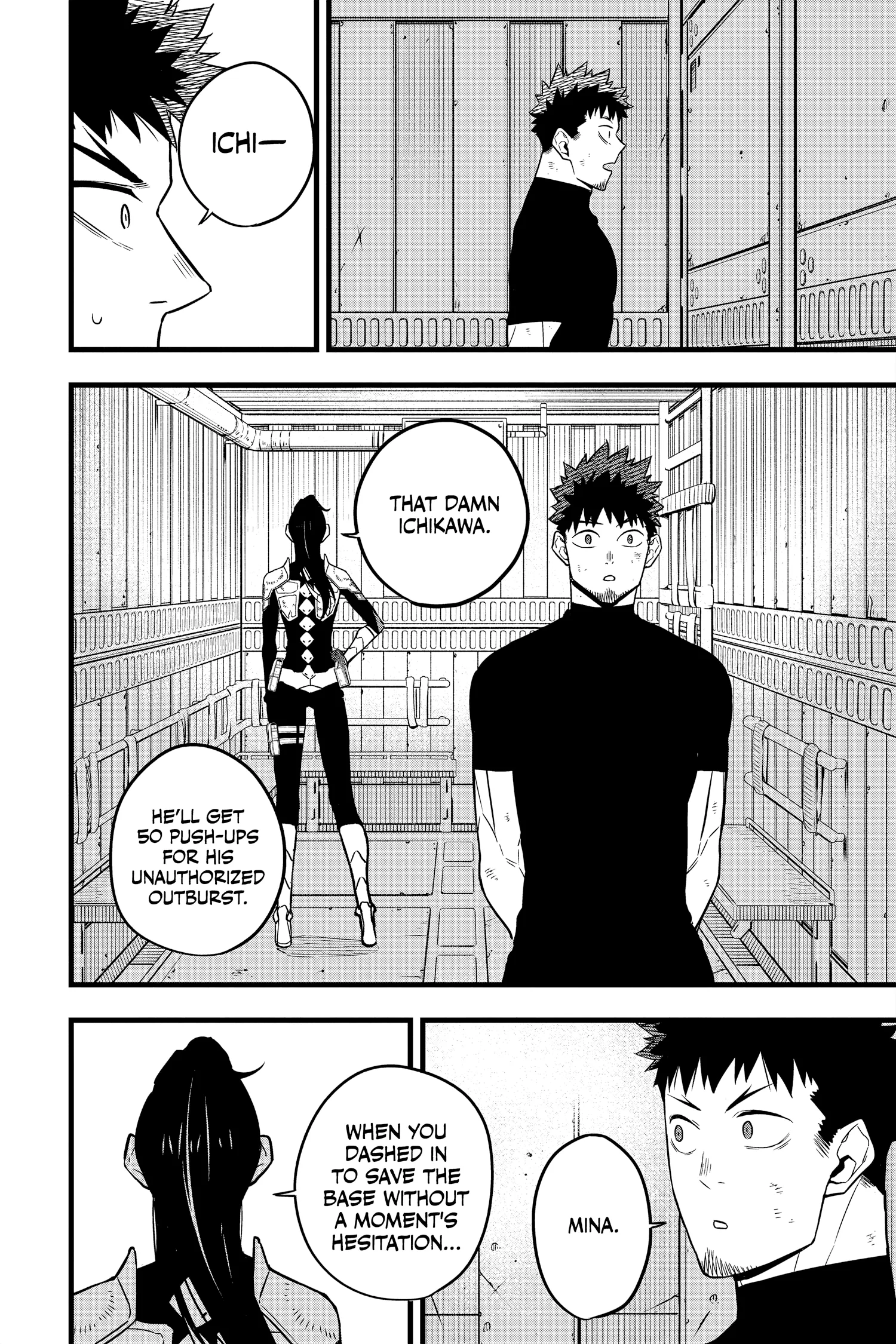 Kaiju No 8 Manga, chapter Vol 4, page 129