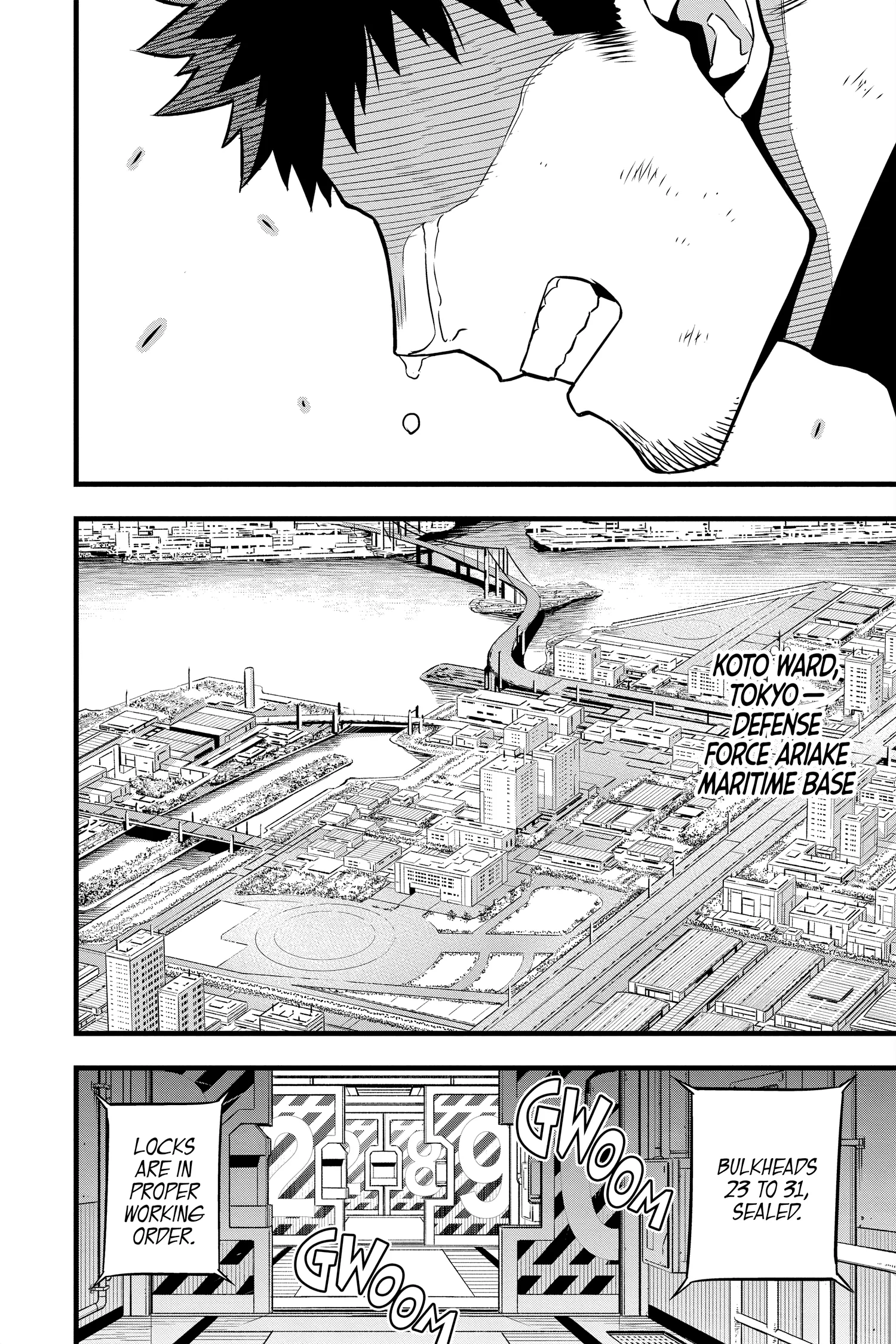 Kaiju No 8 Manga, chapter Vol 4, page 135