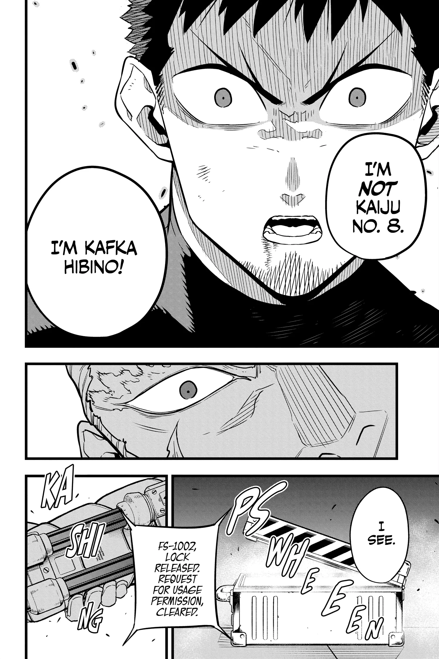 Kaiju No 8 Manga, chapter Vol 4, page 165