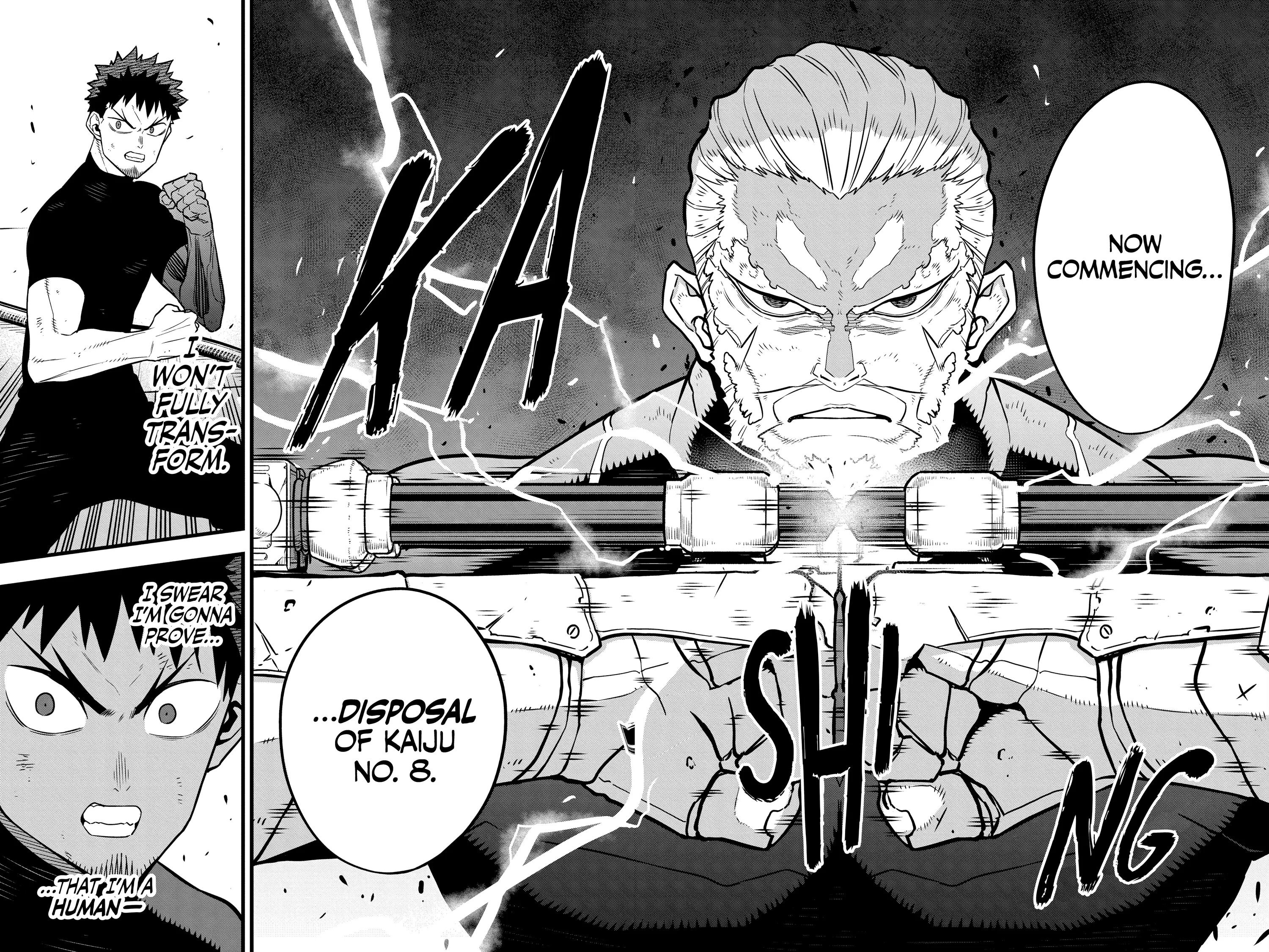 Kaiju No 8 Manga, chapter Vol 4, page 167