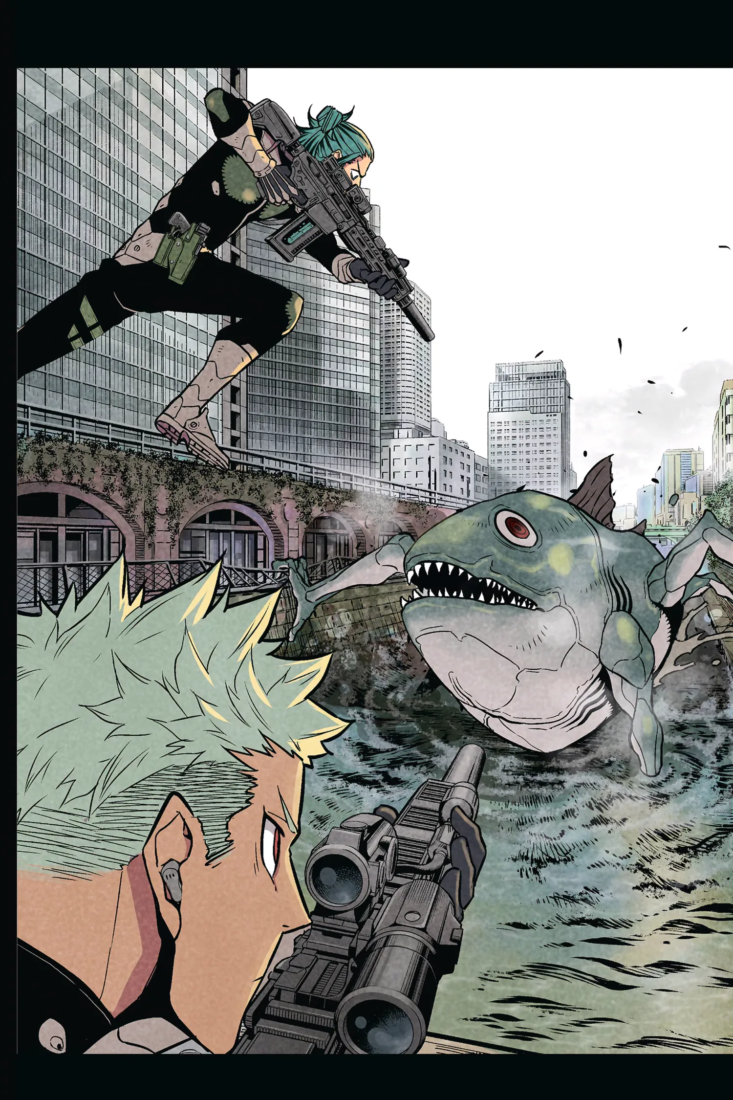 Kaiju No 8 Manga, chapter Vol 5, page 2