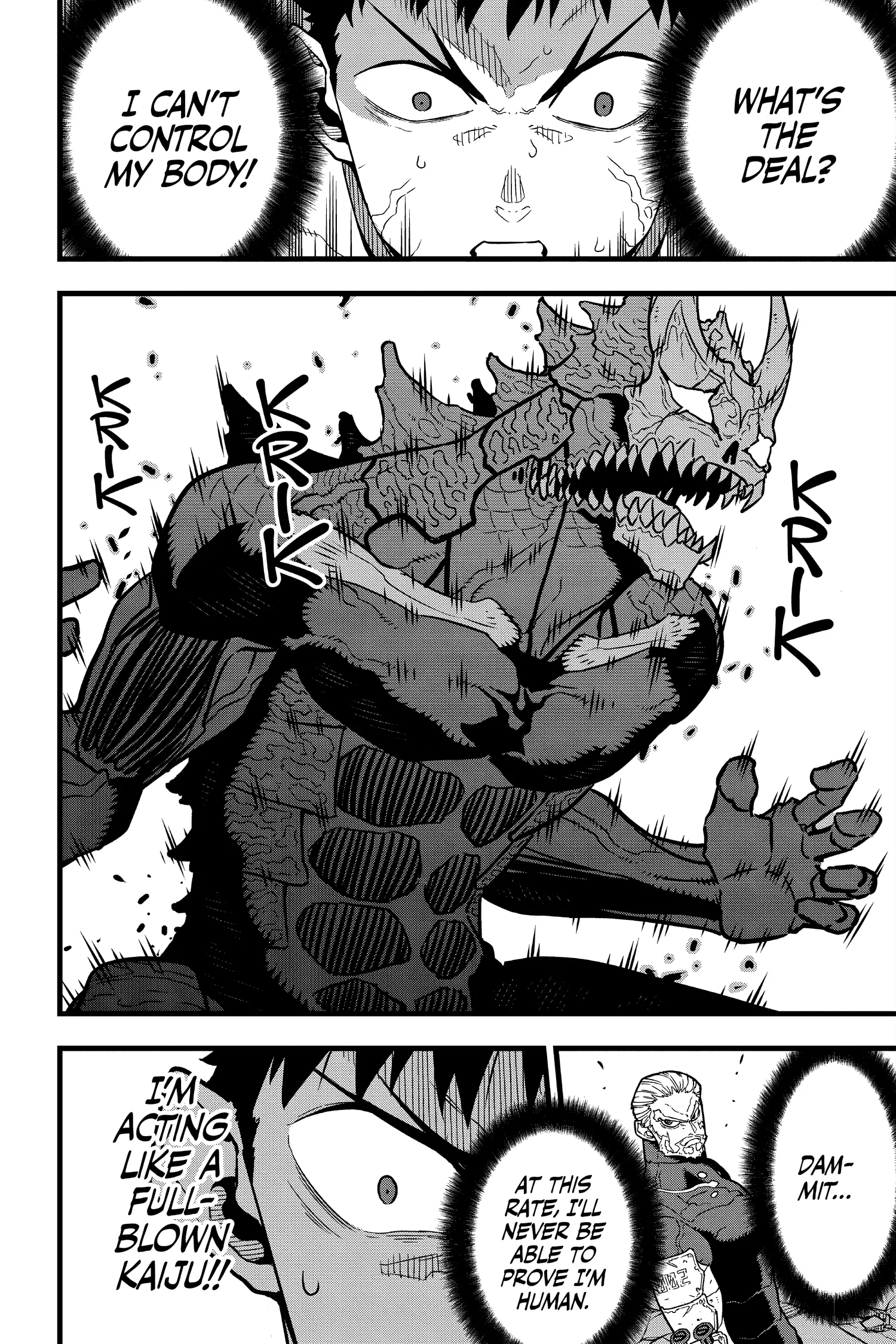 Kaiju No 8 Manga, chapter Vol 5, page 11