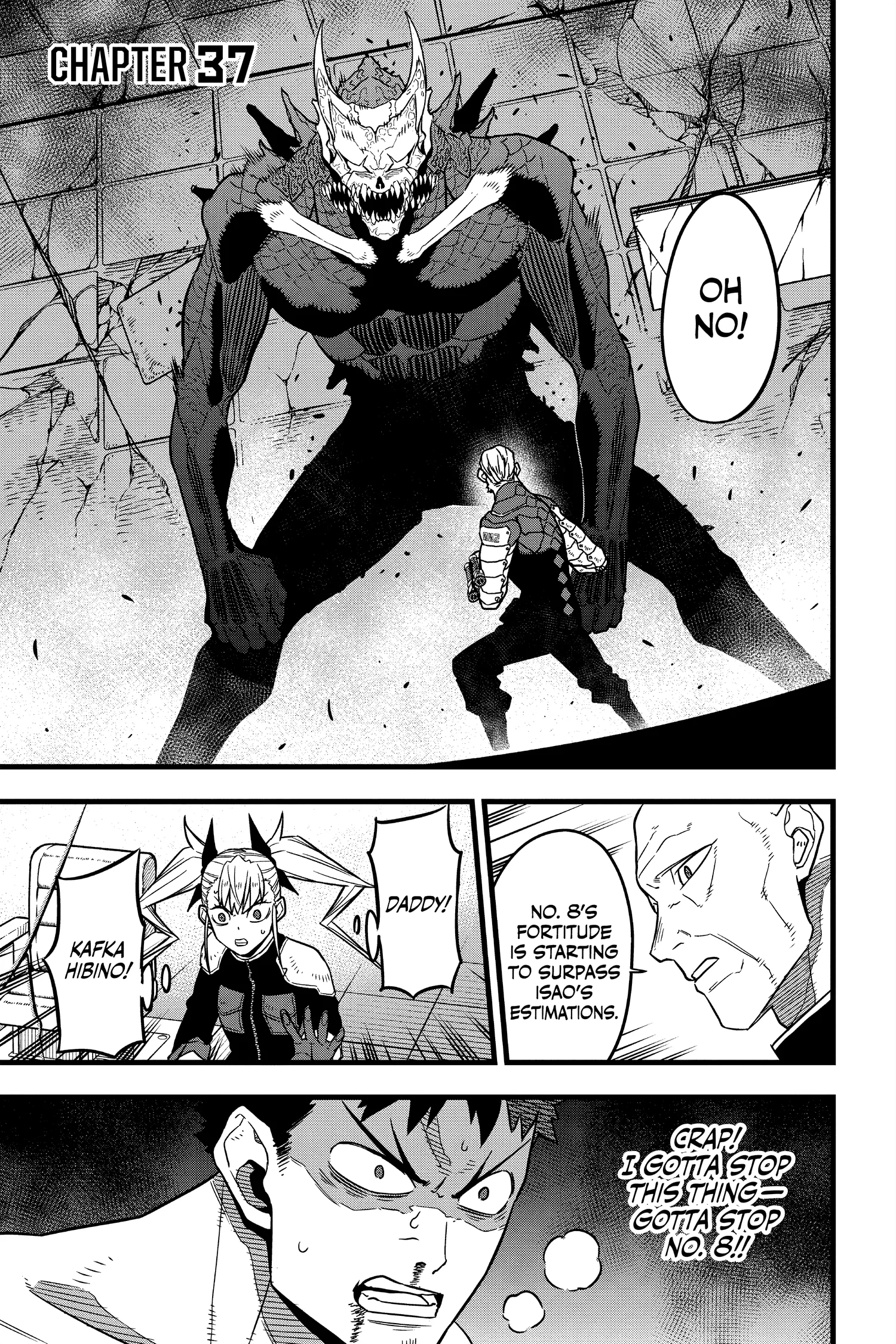 Kaiju No 8 Manga, chapter Vol 5, page 27