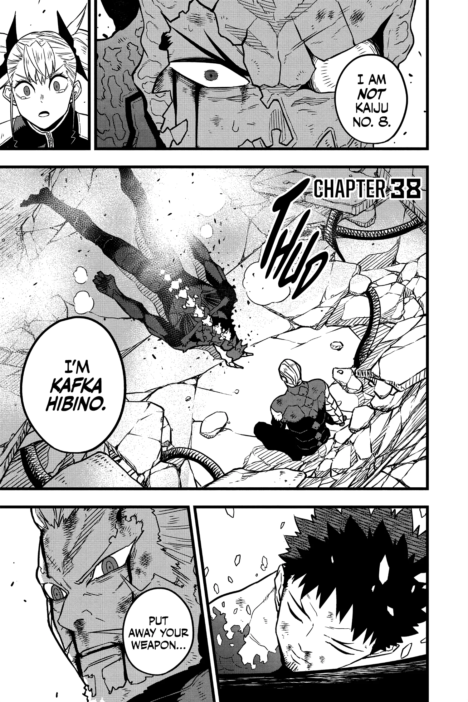 Kaiju No 8 Manga, chapter Vol 5, page 46
