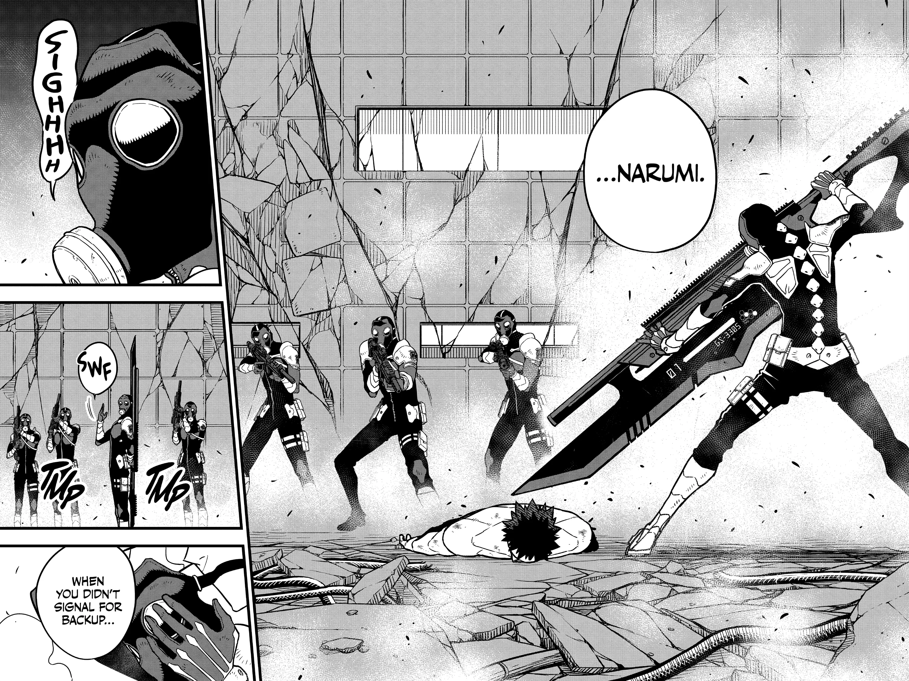 Kaiju No 8 Manga, chapter Vol 5, page 47