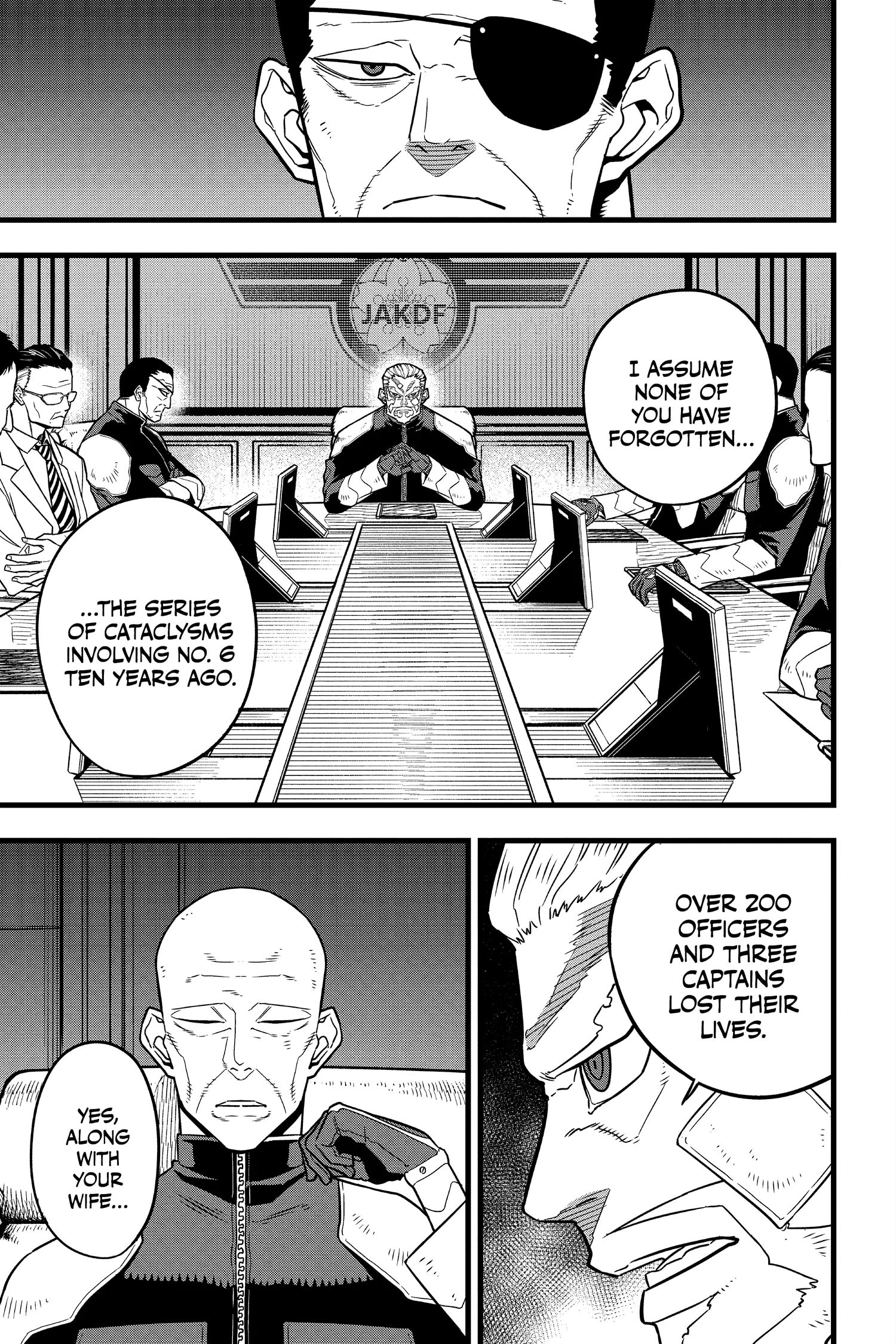 Kaiju No 8 Manga, chapter Vol 5, page 53