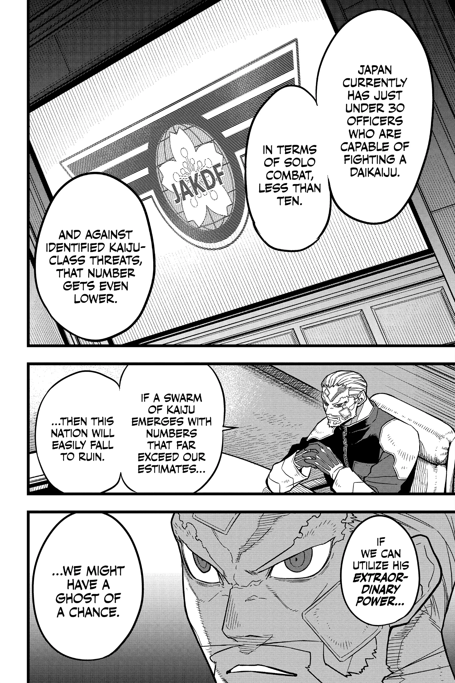 Kaiju No 8 Manga, chapter Vol 5, page 54