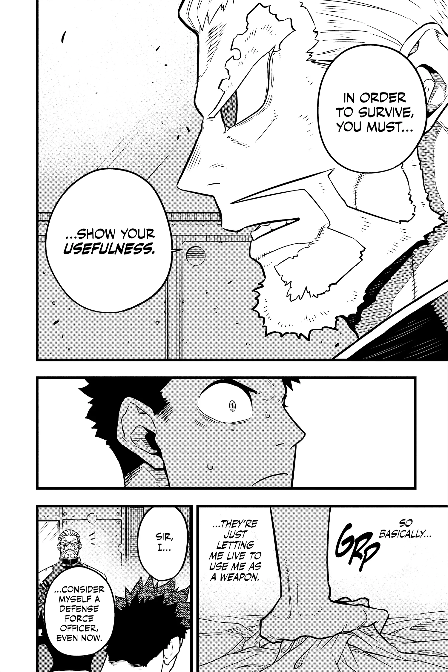 Kaiju No 8 Manga, chapter Vol 5, page 62