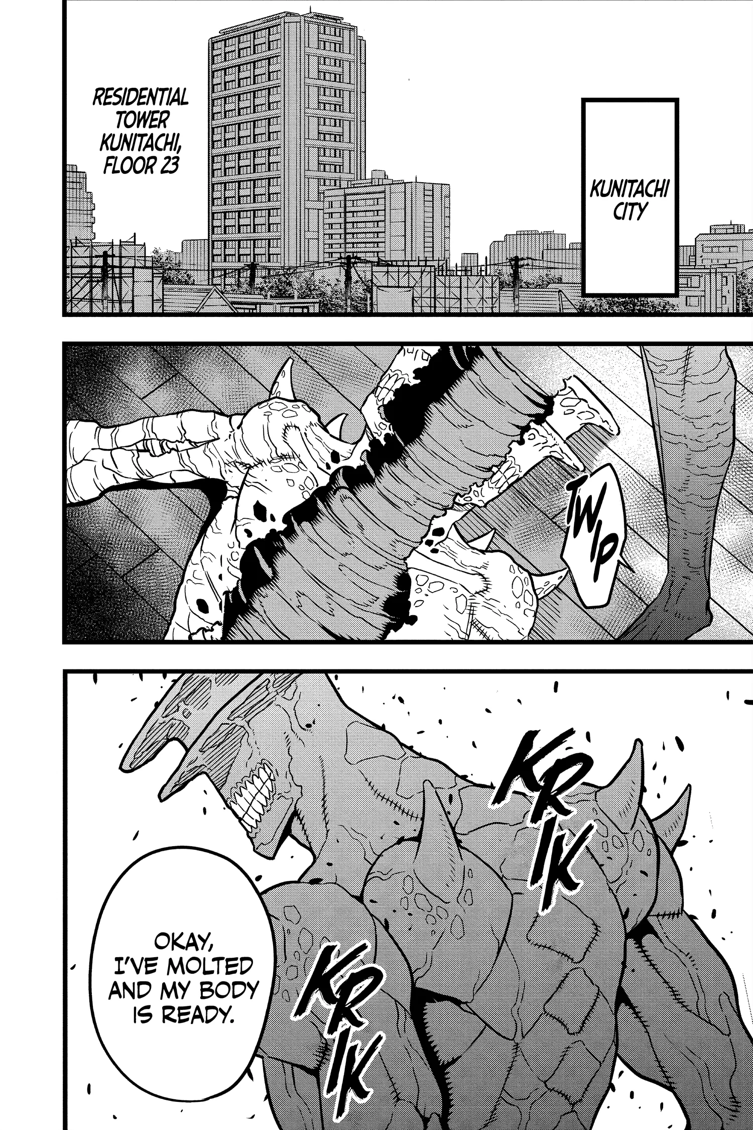 Kaiju No 8 Manga, chapter Vol 5, page 64