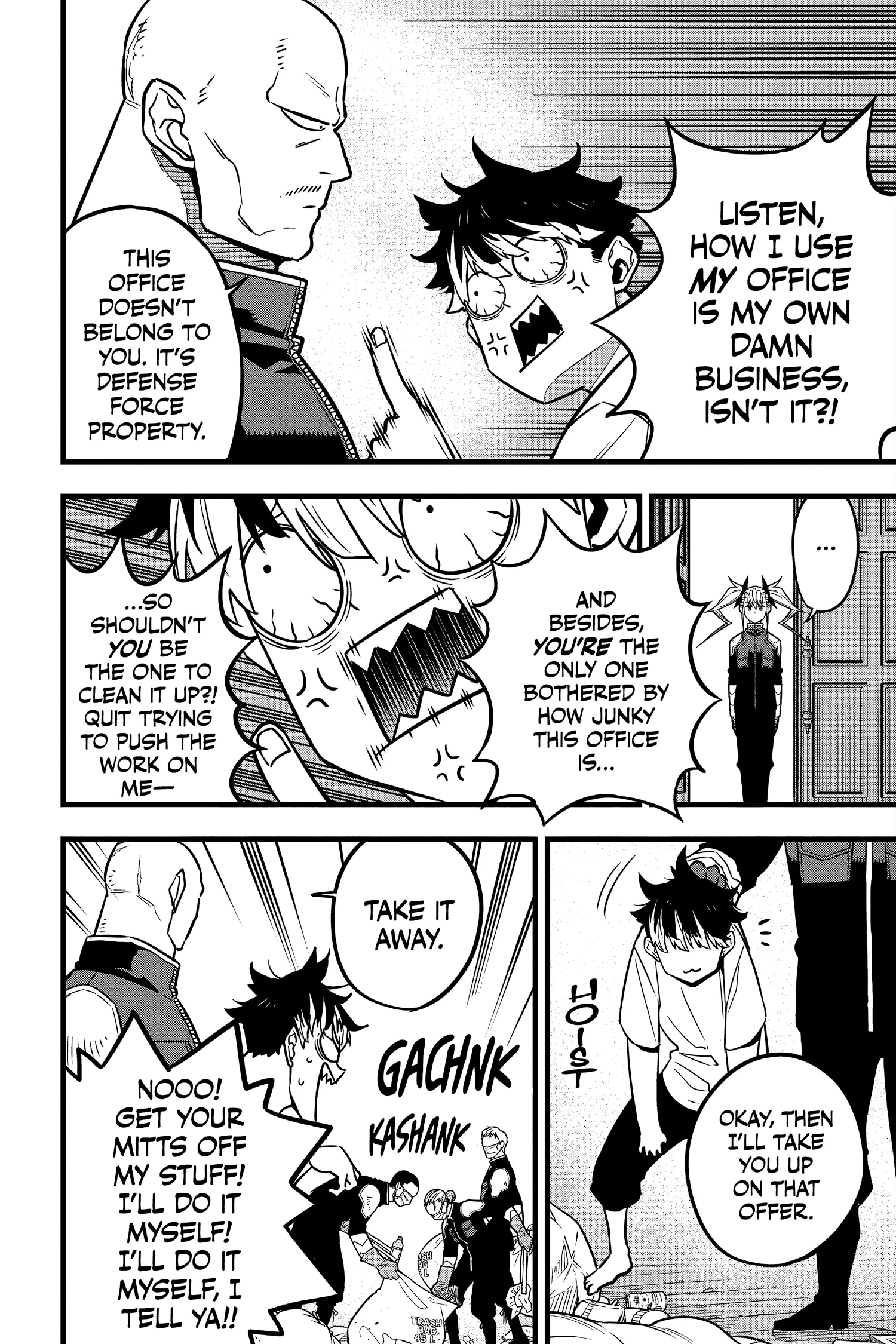 Kaiju No 8 Manga, chapter Vol 5, page 76