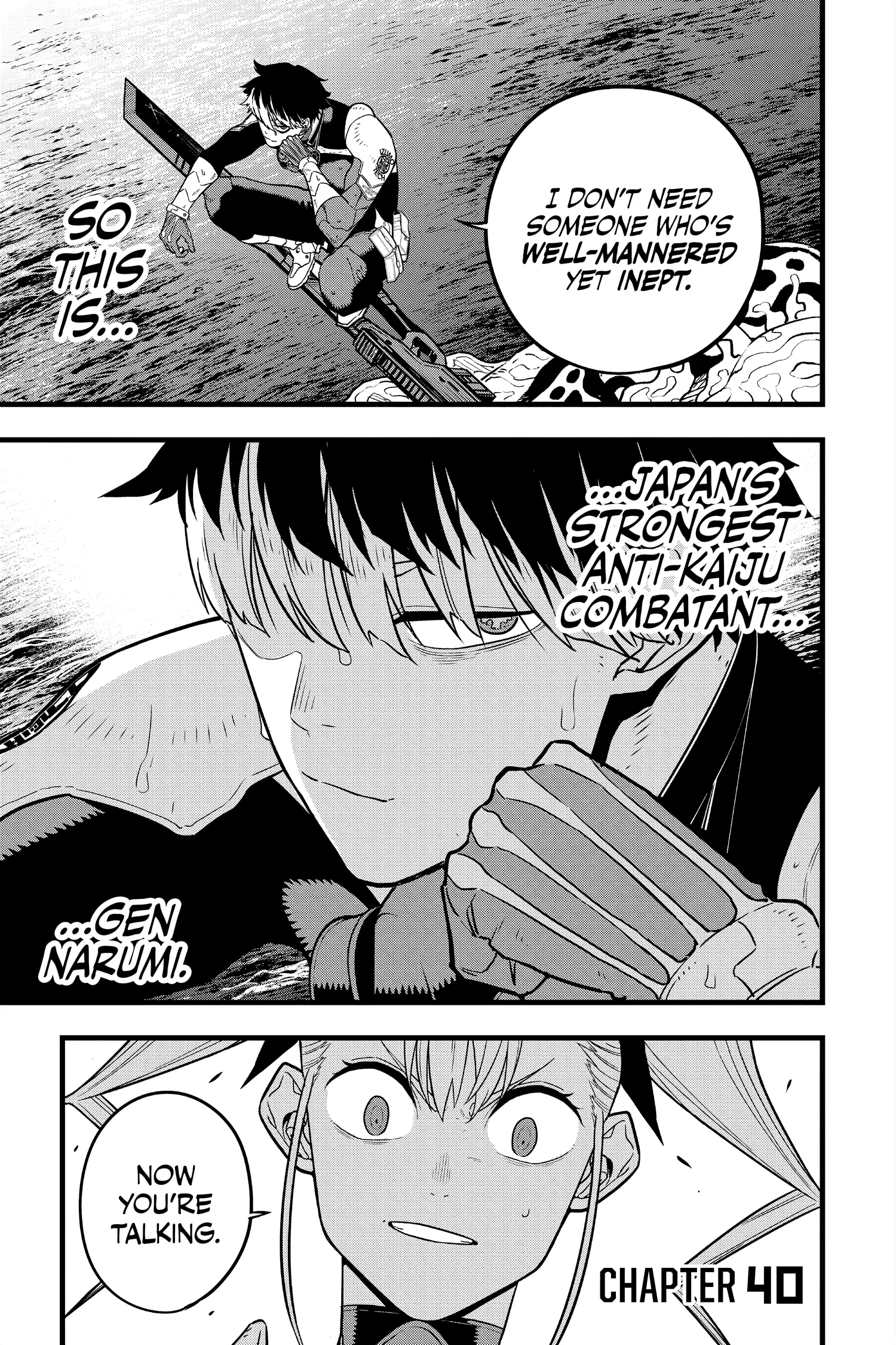 Kaiju No 8 Manga, chapter Vol 5, page 91