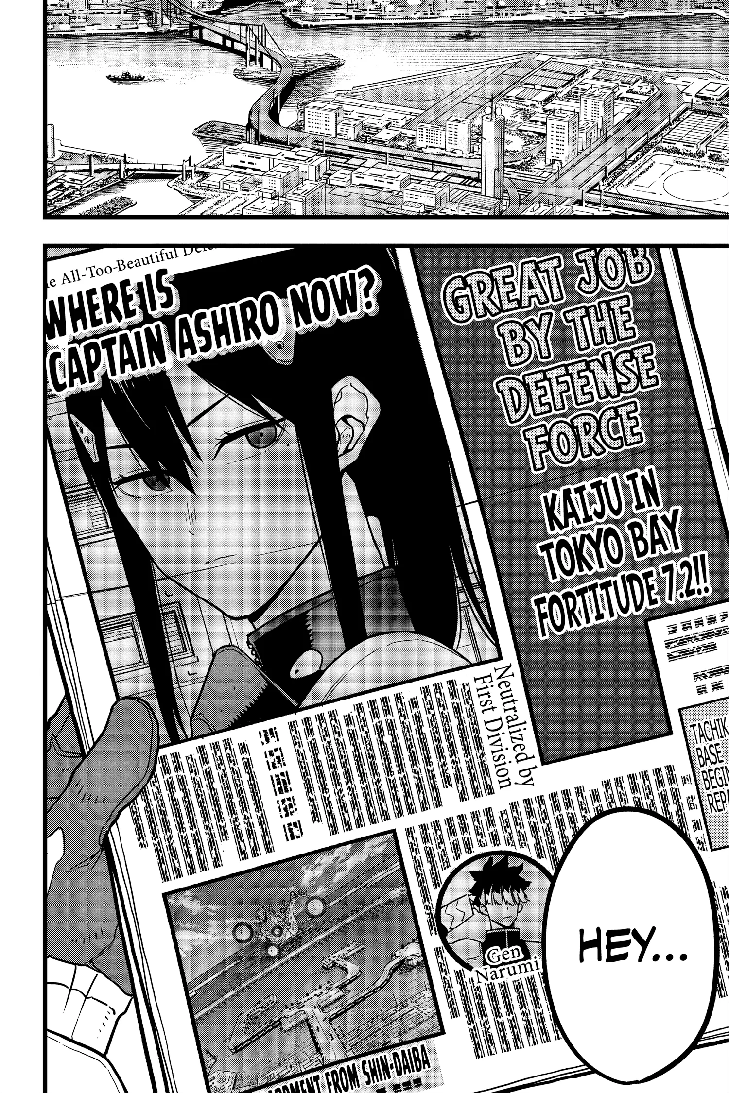 Kaiju No 8 Manga, chapter Vol 5, page 92