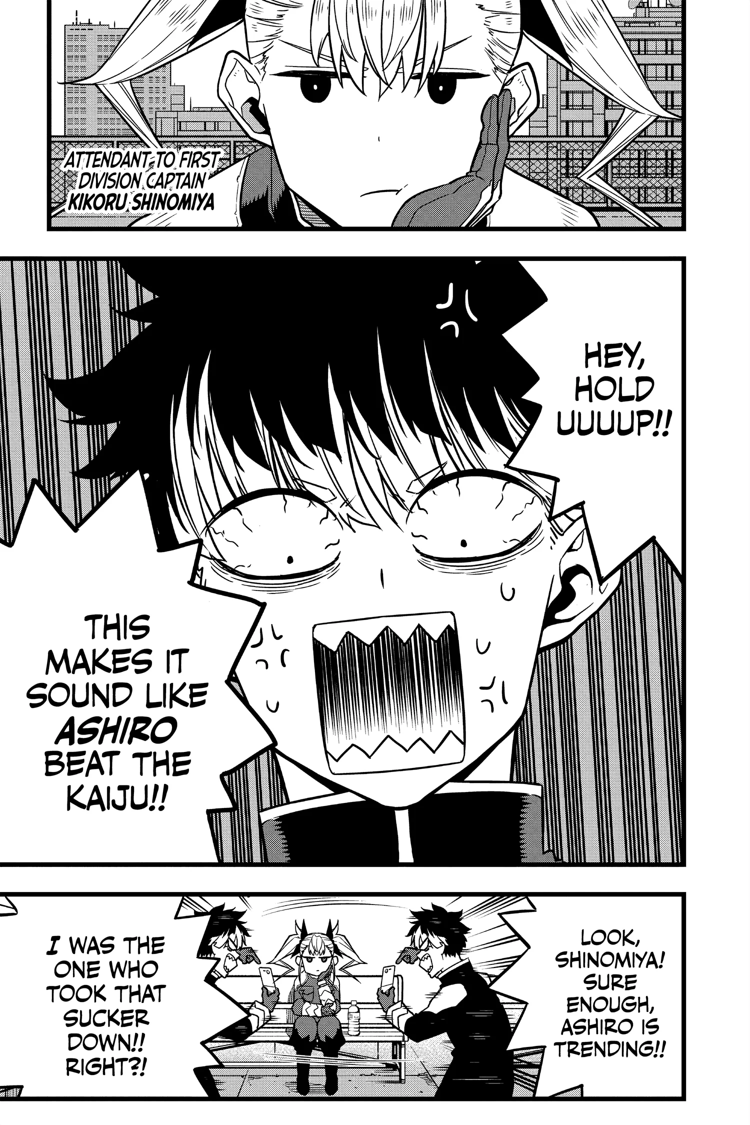 Kaiju No 8 Manga, chapter Vol 5, page 93