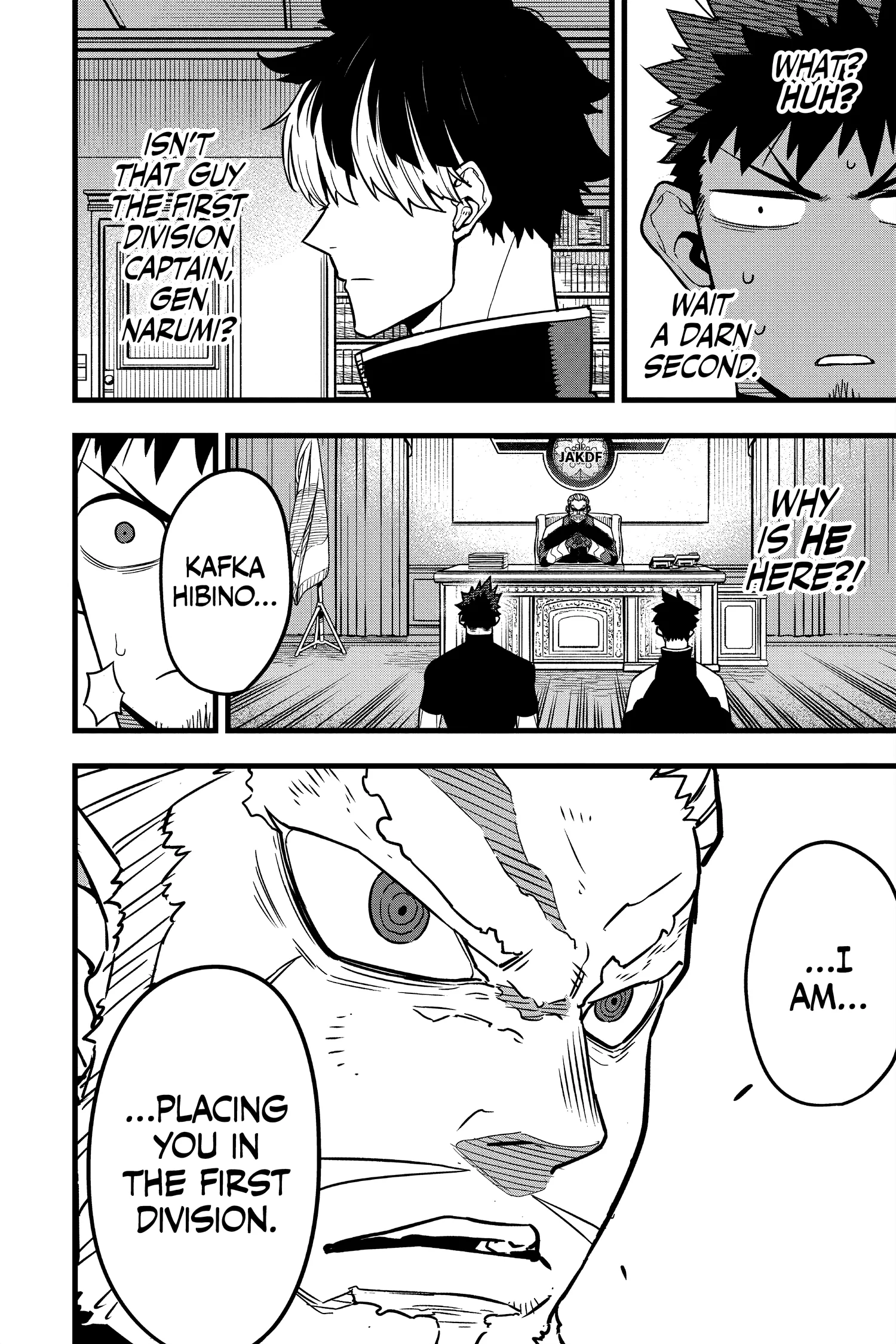 Kaiju No 8 Manga, chapter Vol 5, page 99
