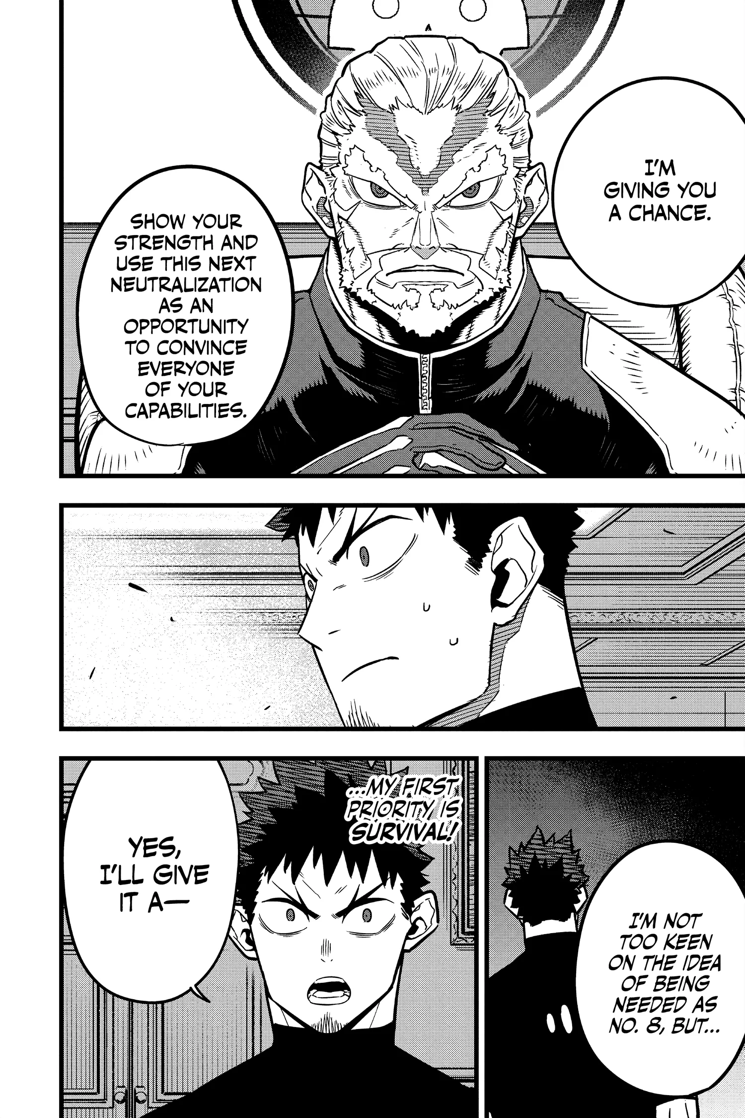Kaiju No 8 Manga, chapter Vol 5, page 101