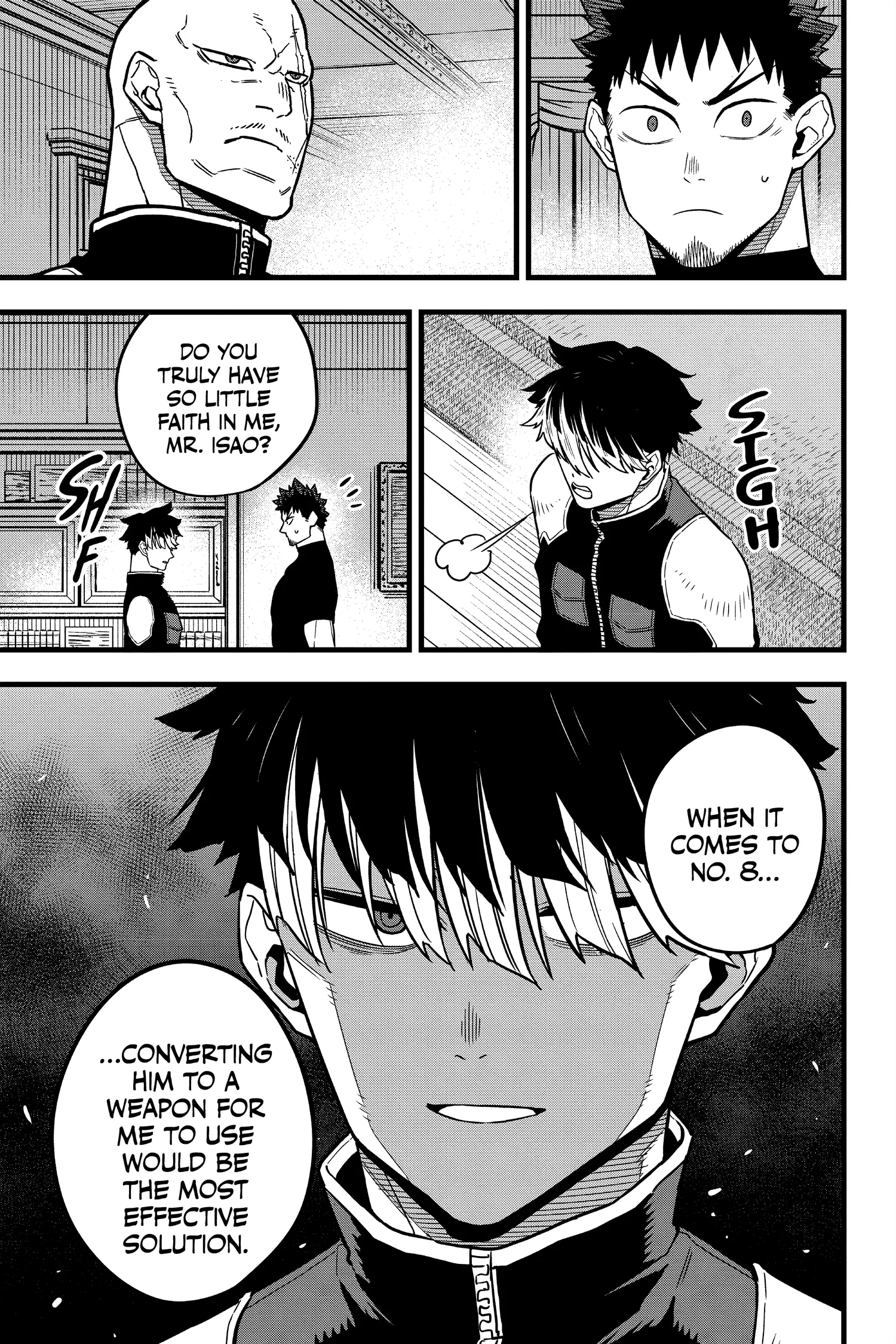 Kaiju No 8 Manga, chapter Vol 5, page 106