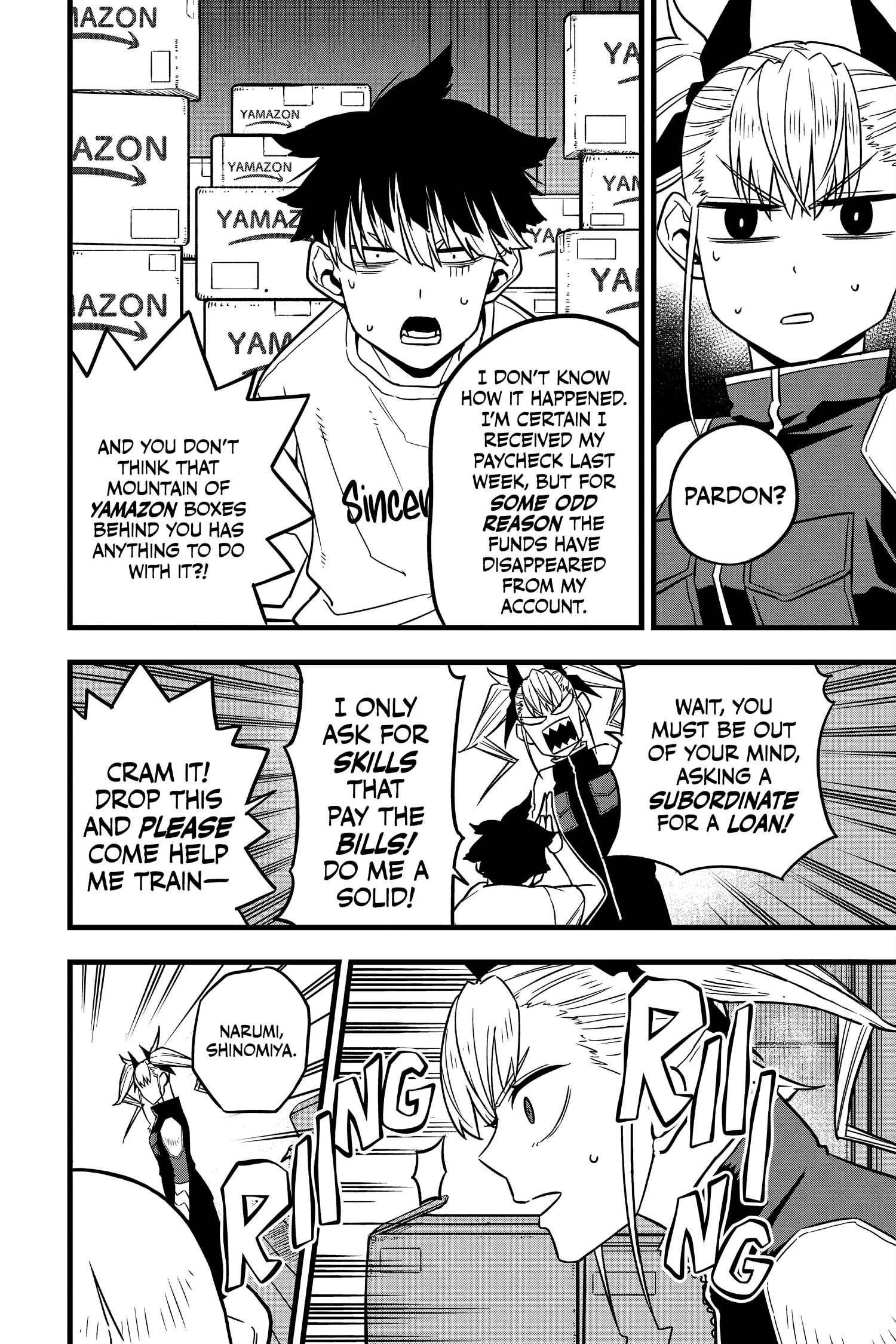 Kaiju No 8 Manga, chapter Vol 5, page 121