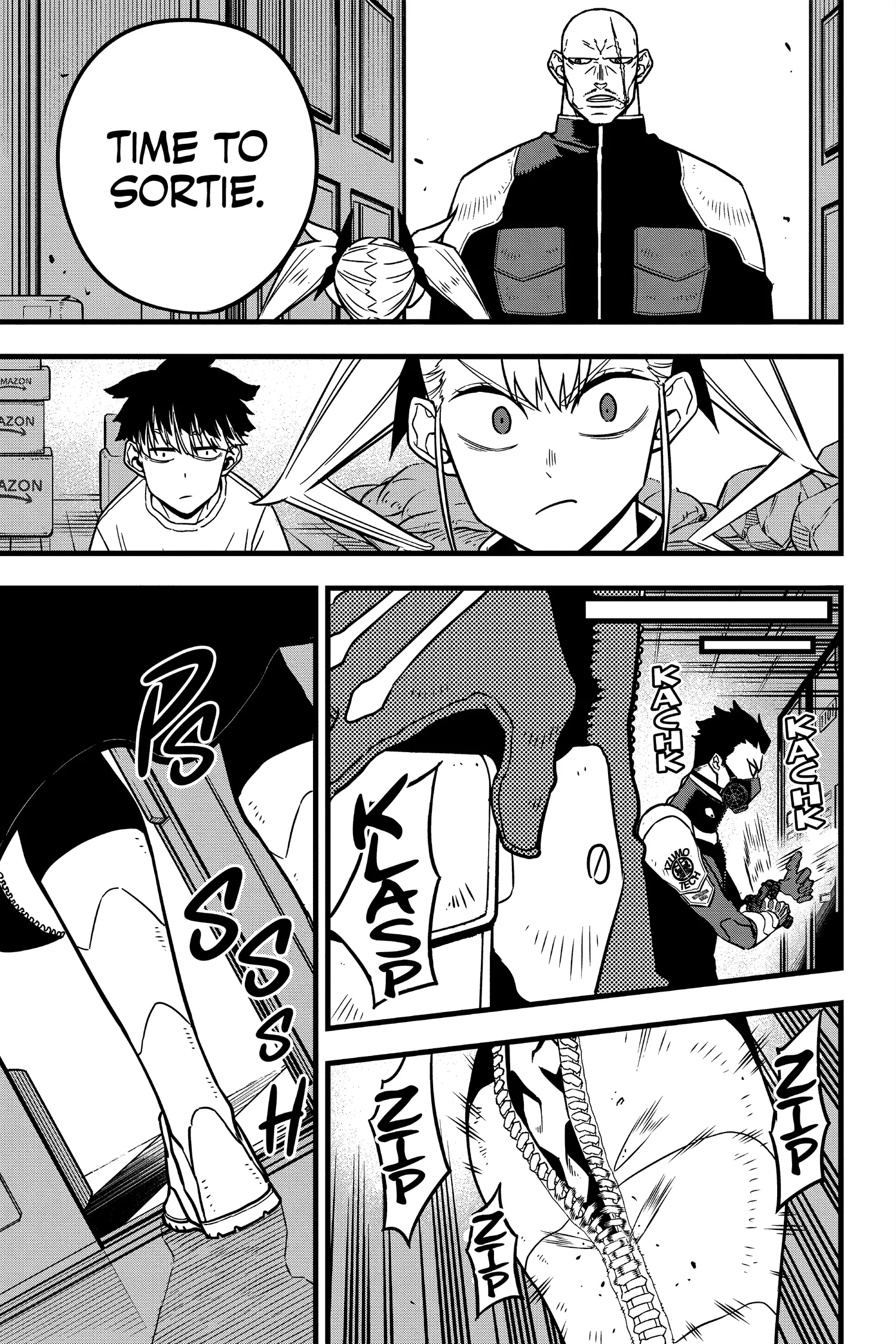 Kaiju No 8 Manga, chapter Vol 5, page 122