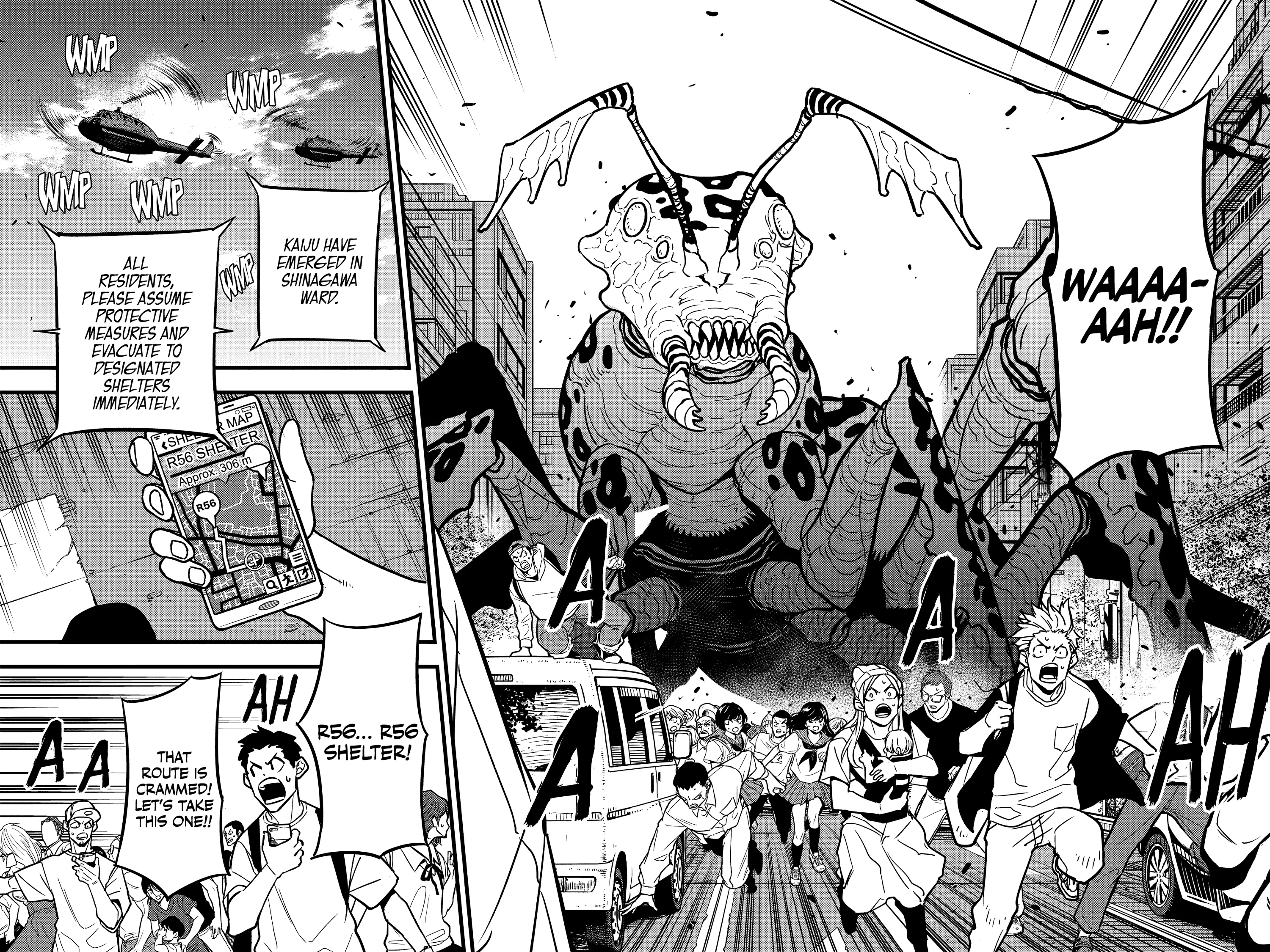 Kaiju No 8 Manga, chapter Vol 5, page 124
