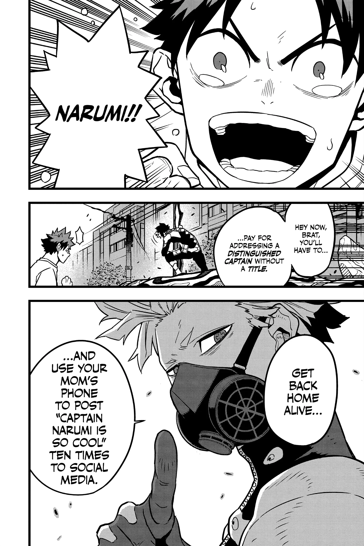 Kaiju No 8 Manga, chapter Vol 5, page 128