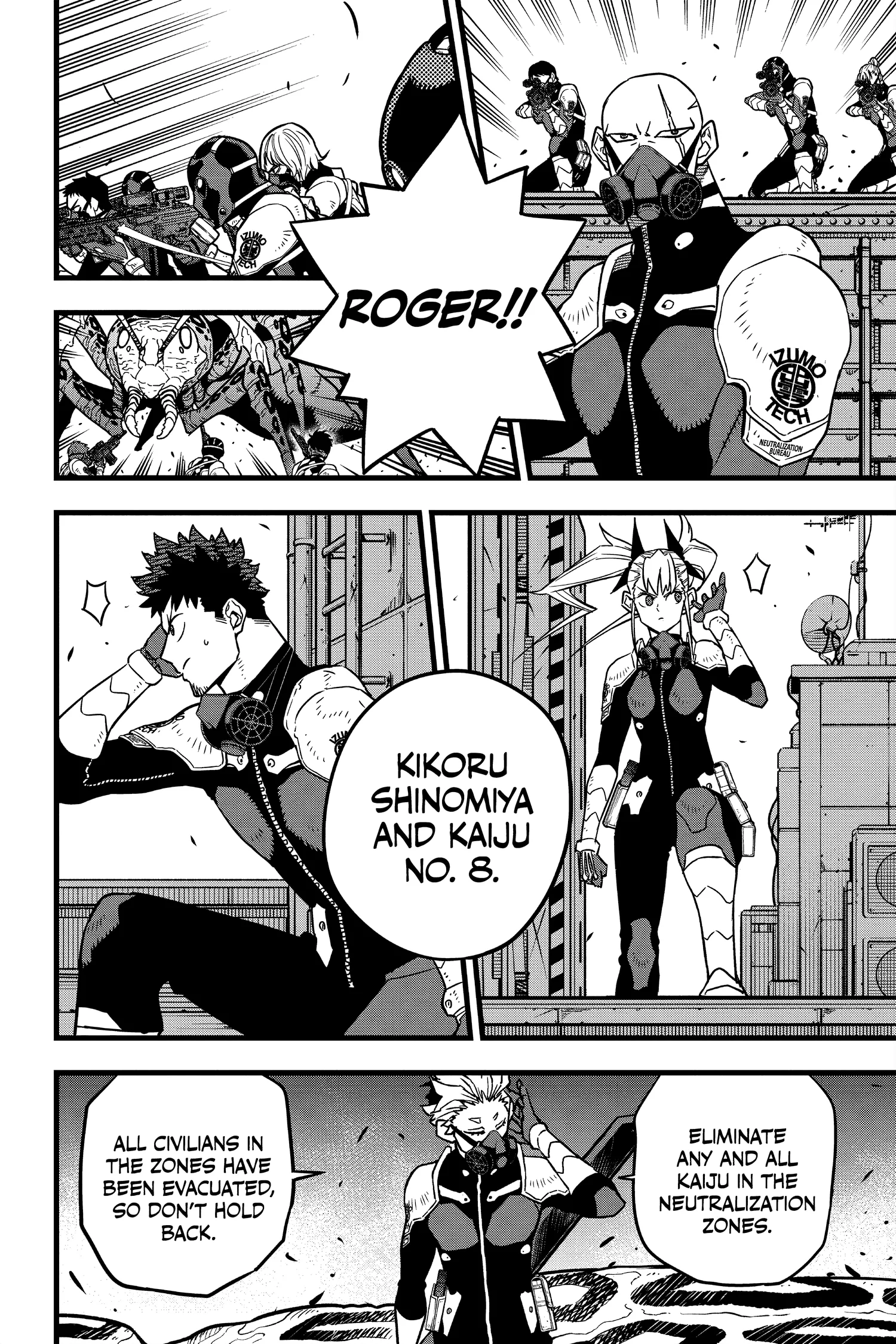 Kaiju No 8 Manga, chapter Vol 5, page 130