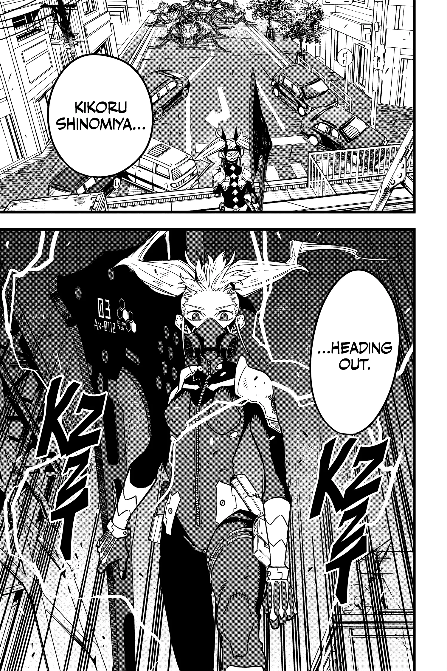 Kaiju No 8 Manga, chapter Vol 5, page 135