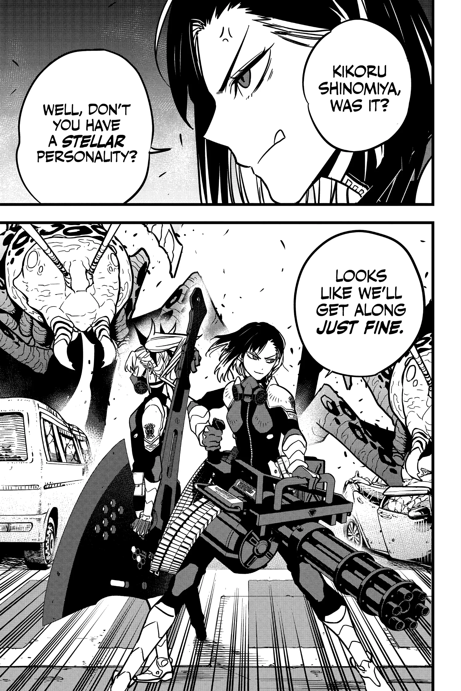Kaiju No 8 Manga, chapter Vol 5, page 141
