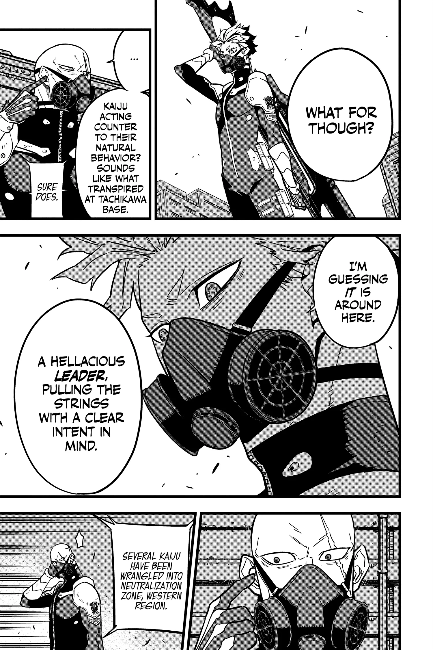 Kaiju No 8 Manga, chapter Vol 5, page 143