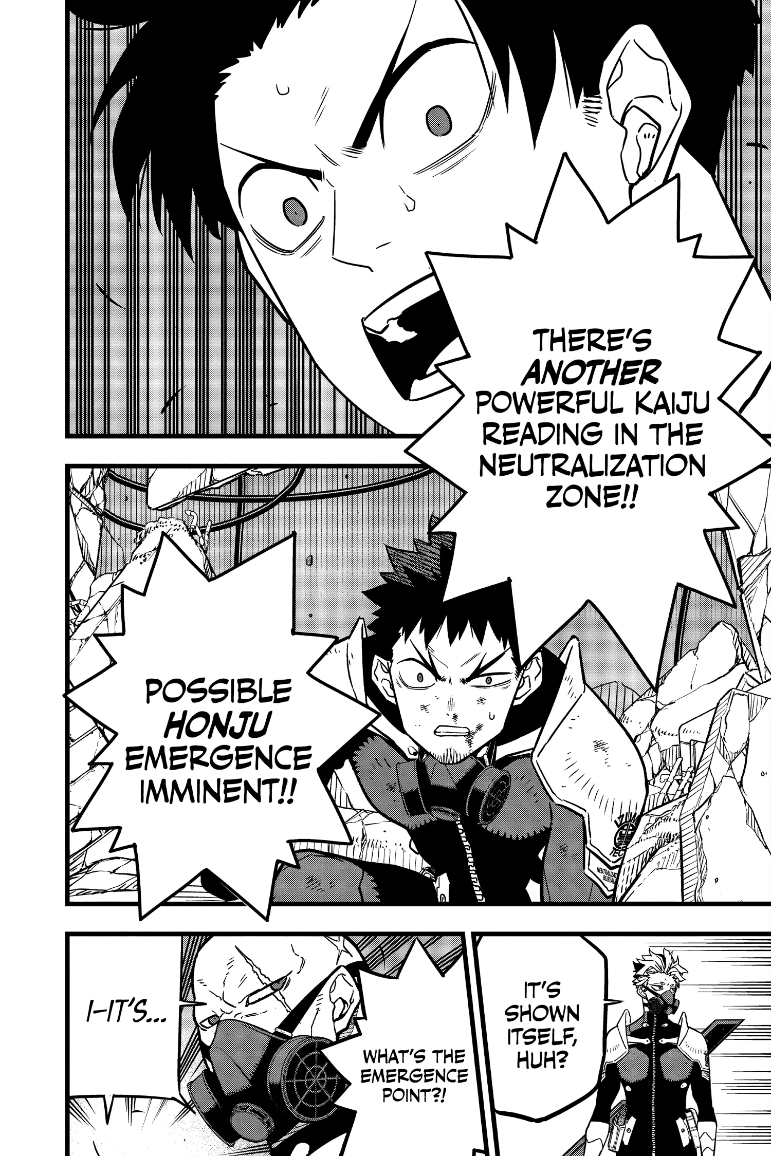 Kaiju No 8 Manga, chapter Vol 5, page 154