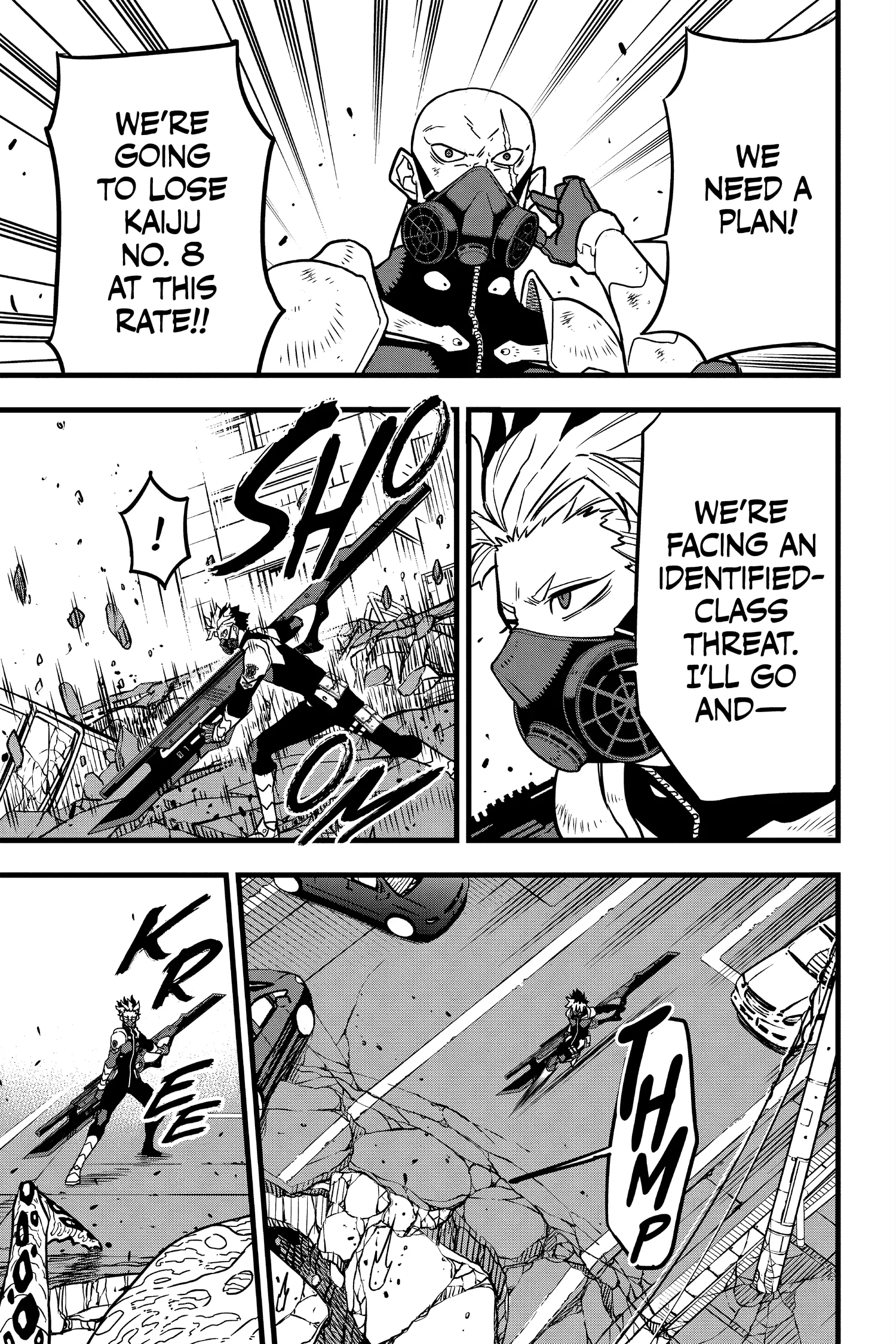 Kaiju No 8 Manga, chapter Vol 5, page 163