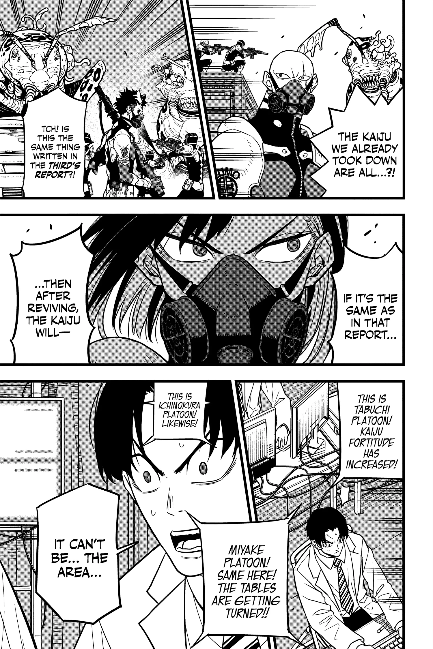 Kaiju No 8 Manga, chapter Vol 5, page 166