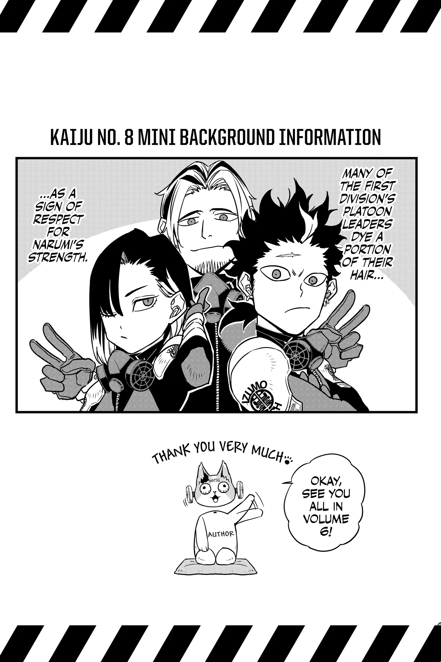 Kaiju No 8 Manga, chapter Vol 5, page 180
