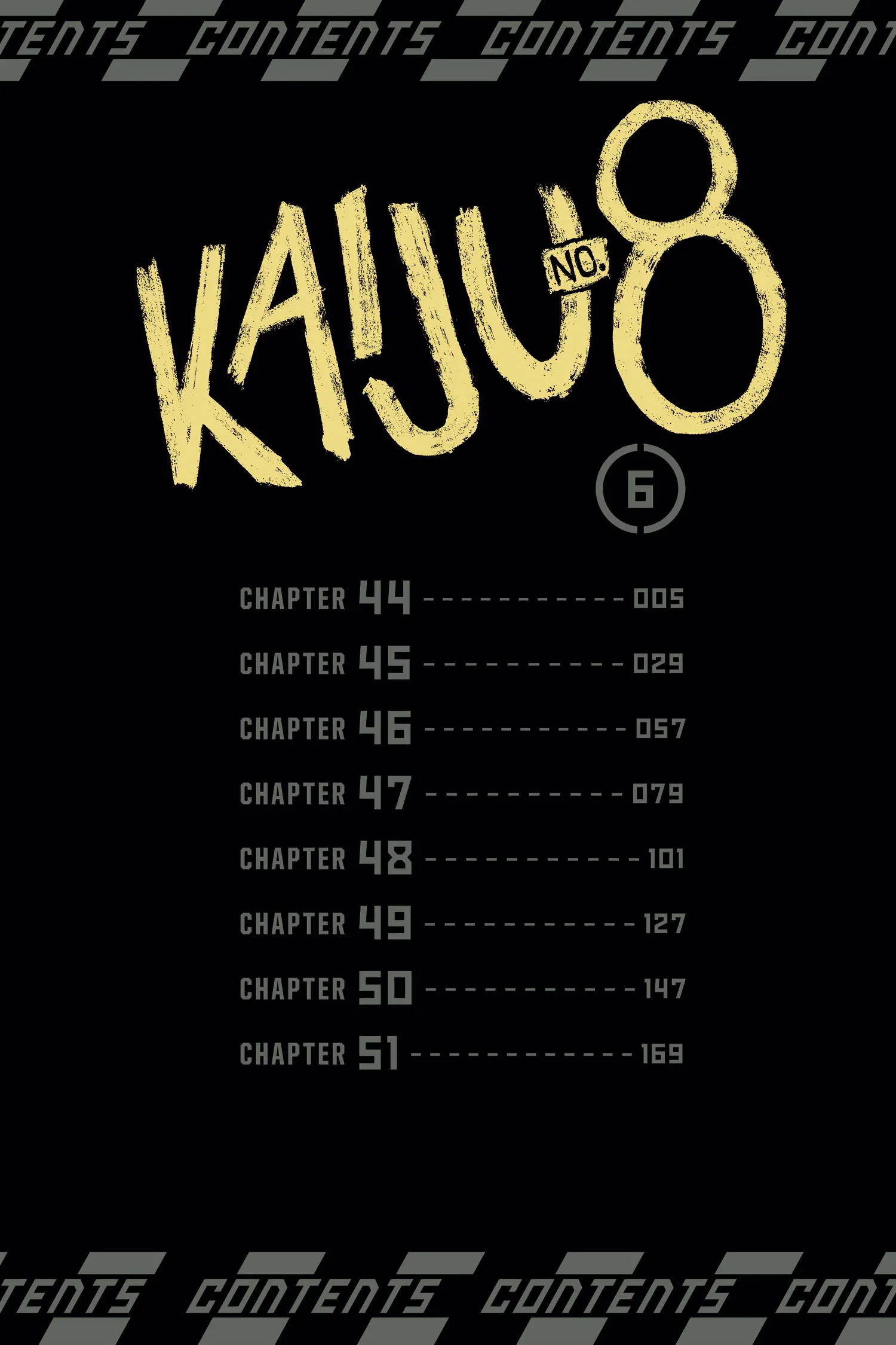 Kaiju No 8 Manga, chapter Vol 6, page 5
