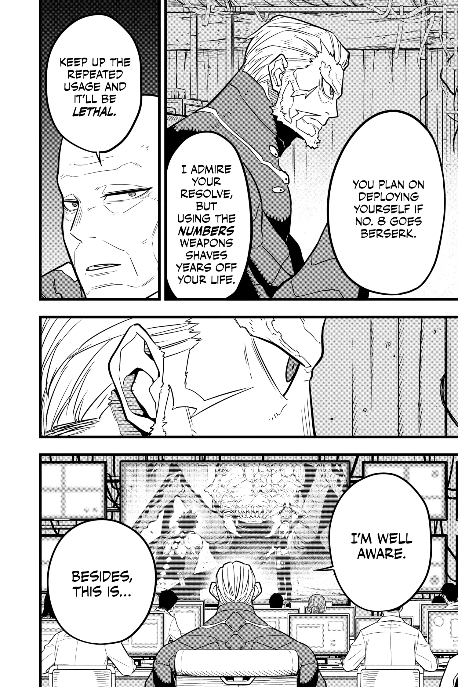Kaiju No 8 Manga, chapter Vol 6, page 7
