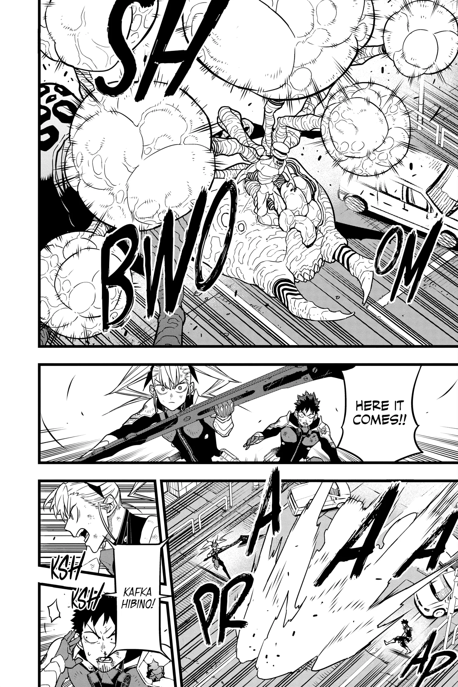 Kaiju No 8 Manga, chapter Vol 6, page 9
